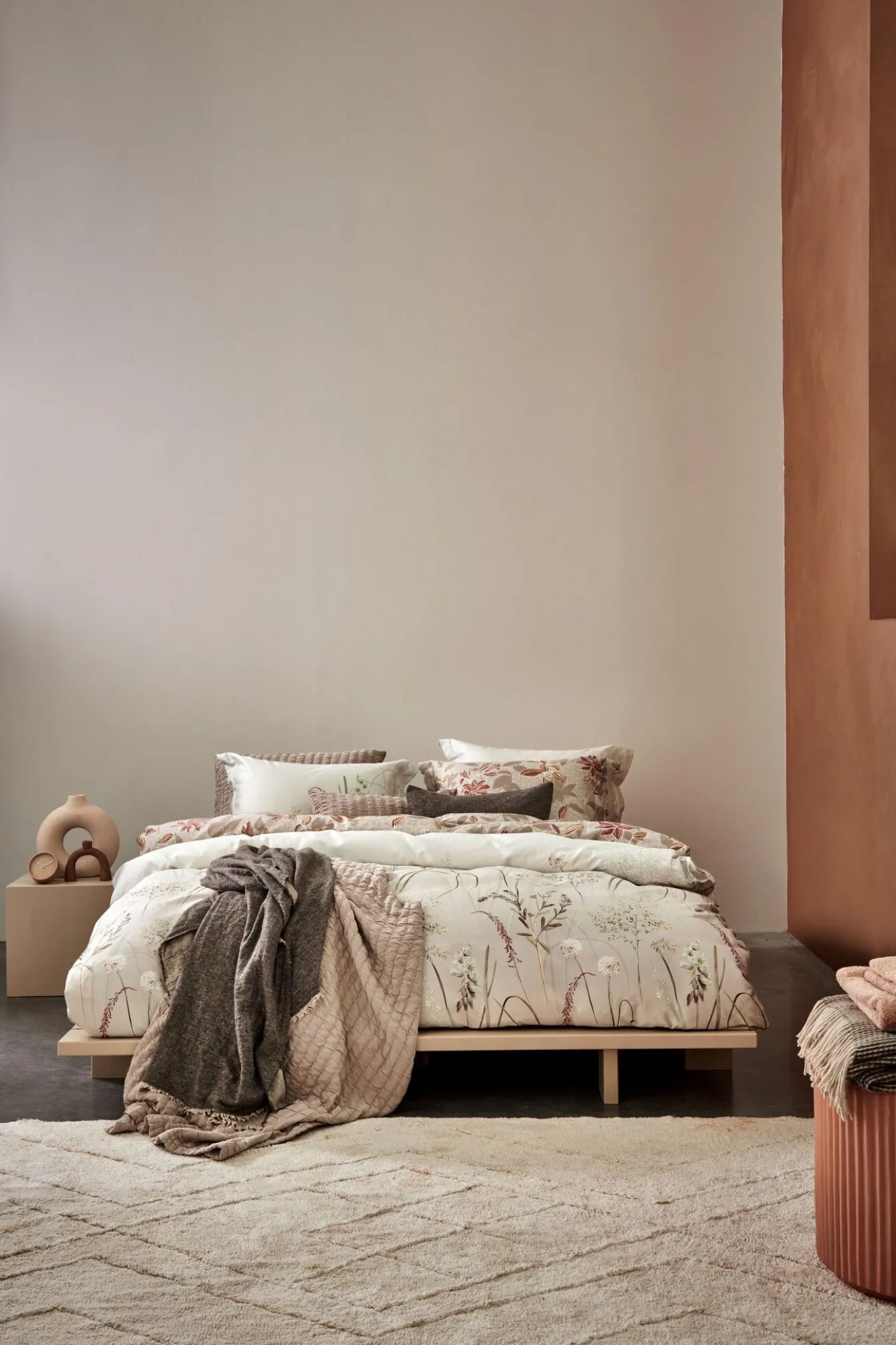 Best Sale Bath & Living Vandyck Duvet cover CASHMERE GLOW linen 140x220 cm (satin cotton)