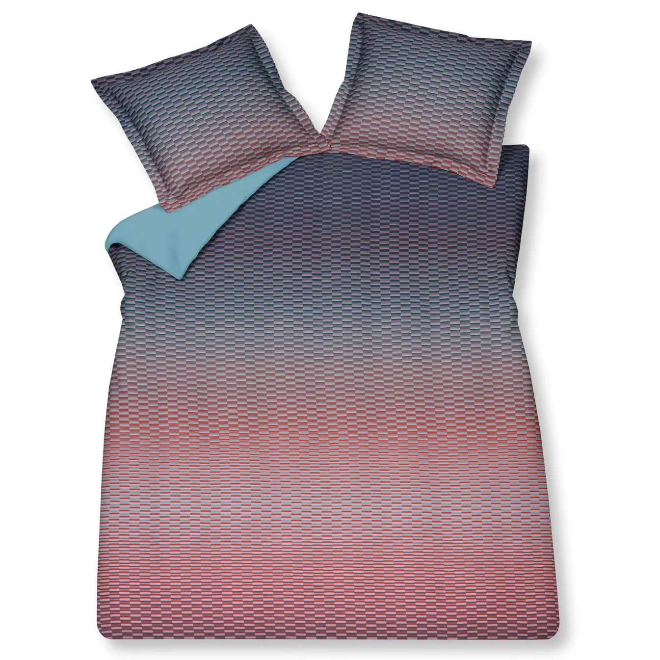 New Bath & Living Vandyck Duvet cover GRAPHIC multi 240x220 cm (satin cotton)