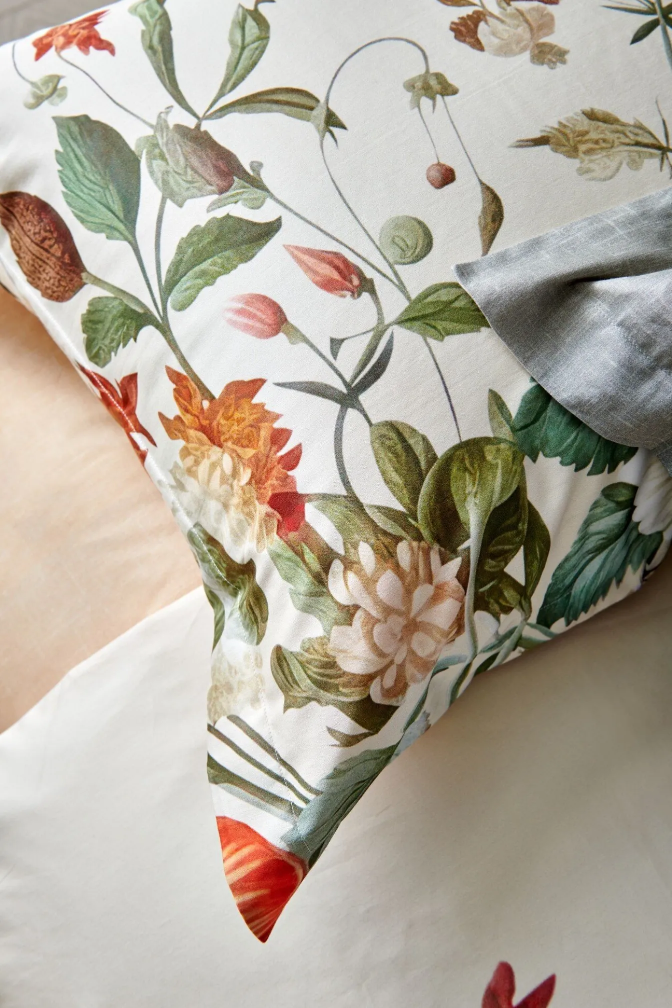 Outlet Bath & Living Vandyck Duvet cover HOLIDAY Cream Tan 140x220 cm (satin cotton)