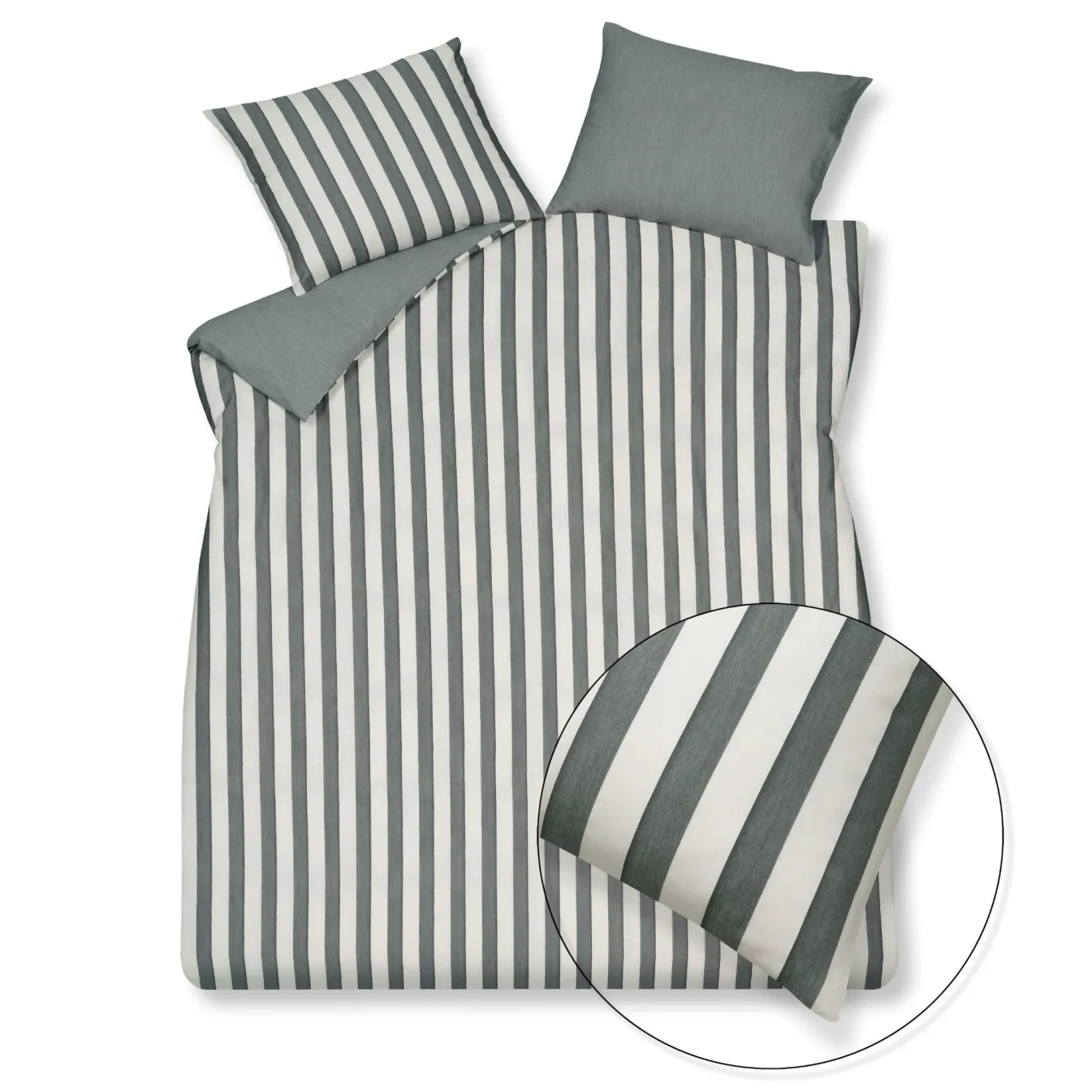 Discount Bath & Living Vandyck Duvet cover HOME 97 Off Black 140x220 cm (cotton / tencel)