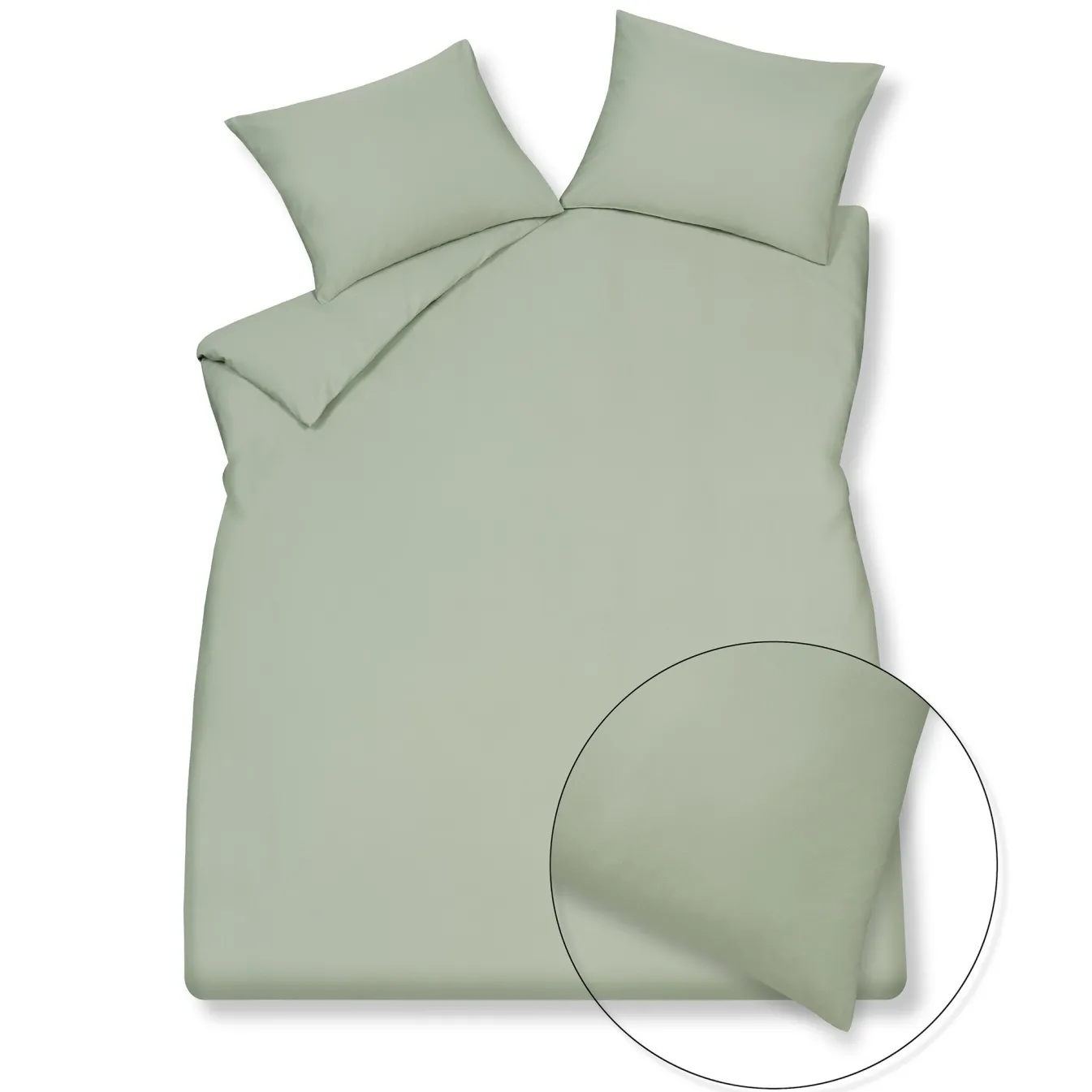 New Bath & Living Vandyck Duvet cover HOME 98 Smoke Green 240x220 cm (HCMI23187)