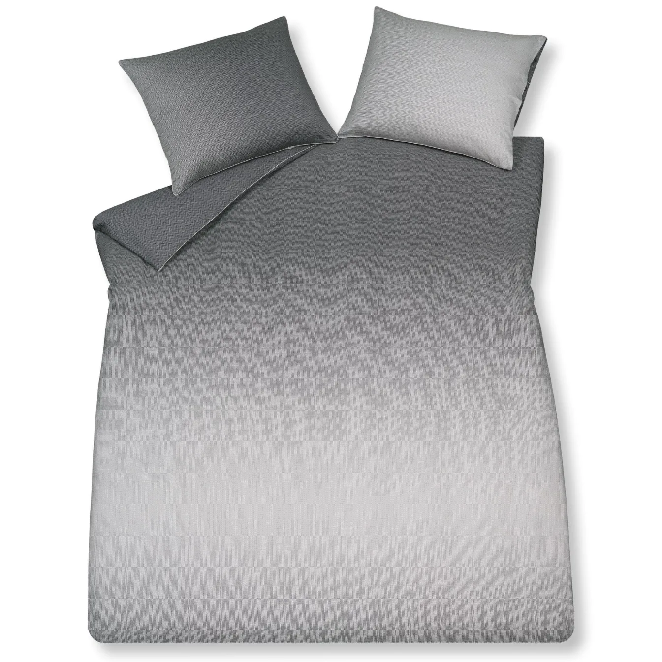 Discount Bath & Living Vandyck Duvet cover HOME Milano Off Black 140x220 cm (satin cotton)