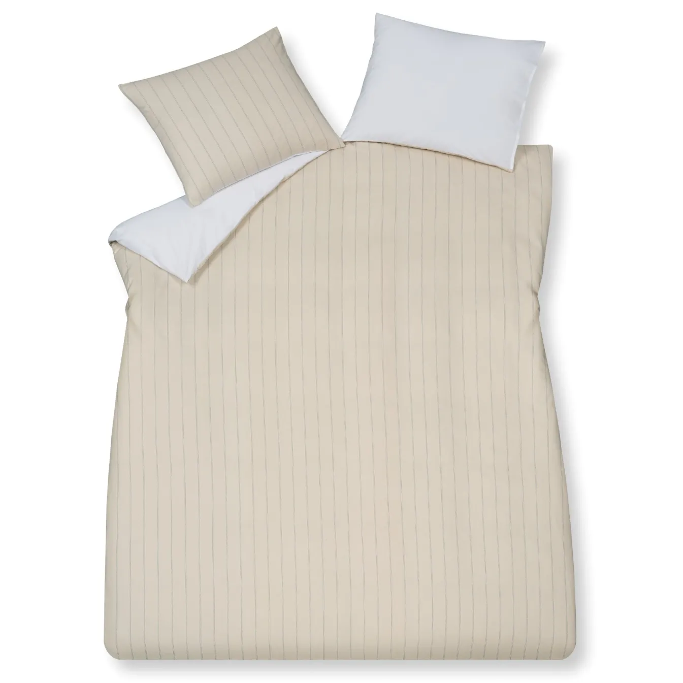 Flash Sale Bath & Living Vandyck Duvet cover HOME Puglia Cream Tan 240x220 cm (percale cotton)