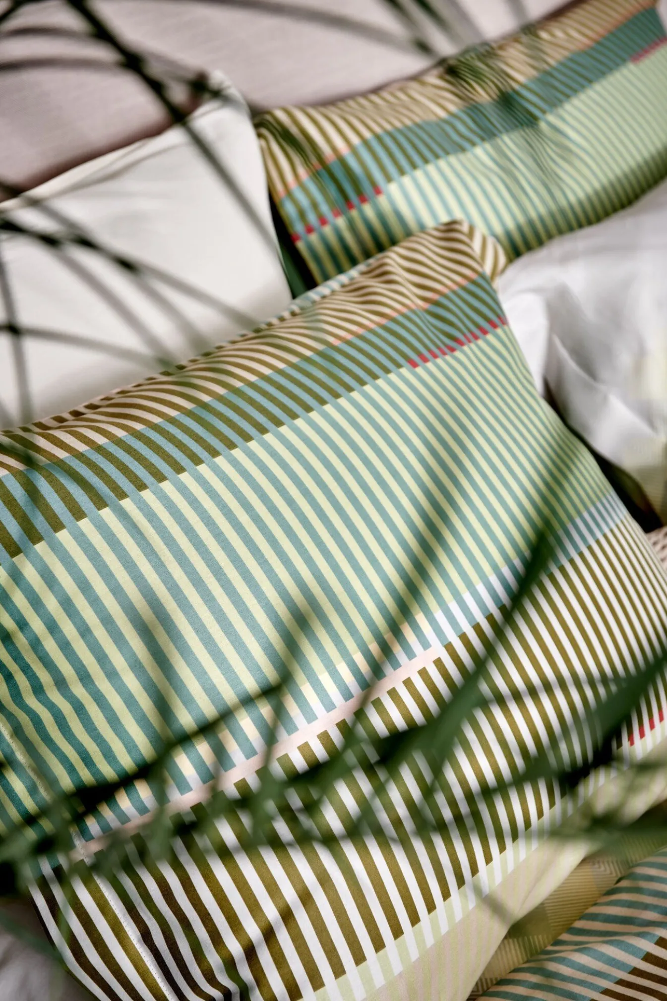 Fashion Bath & Living Vandyck Duvet cover OPTIMIST Smoke Green 140x220 cm (satin cotton)