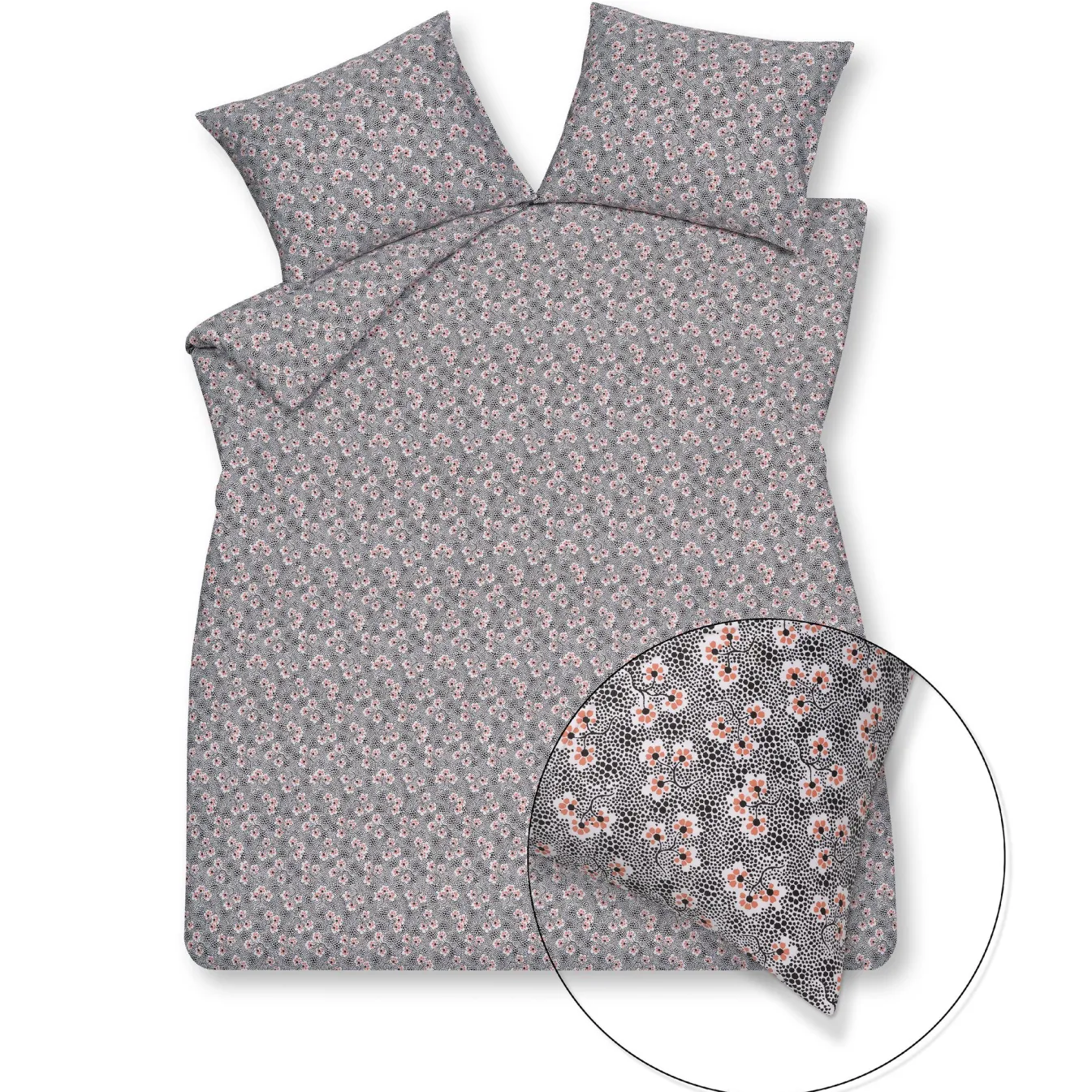 Best Sale Bath & Living Vandyck Duvet cover PURE 38 Brick Dust 200x220 cm (satin cotton) PRSA20138