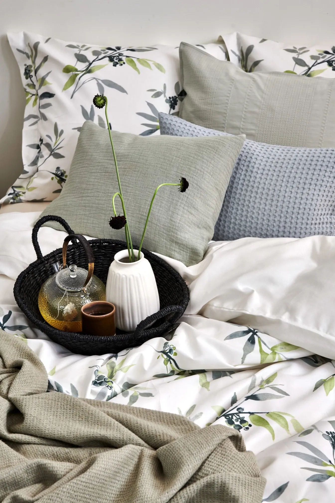 Store Bath & Living Vandyck Duvet cover PURE 24 Off White 240x220 cm (PRNC18224)