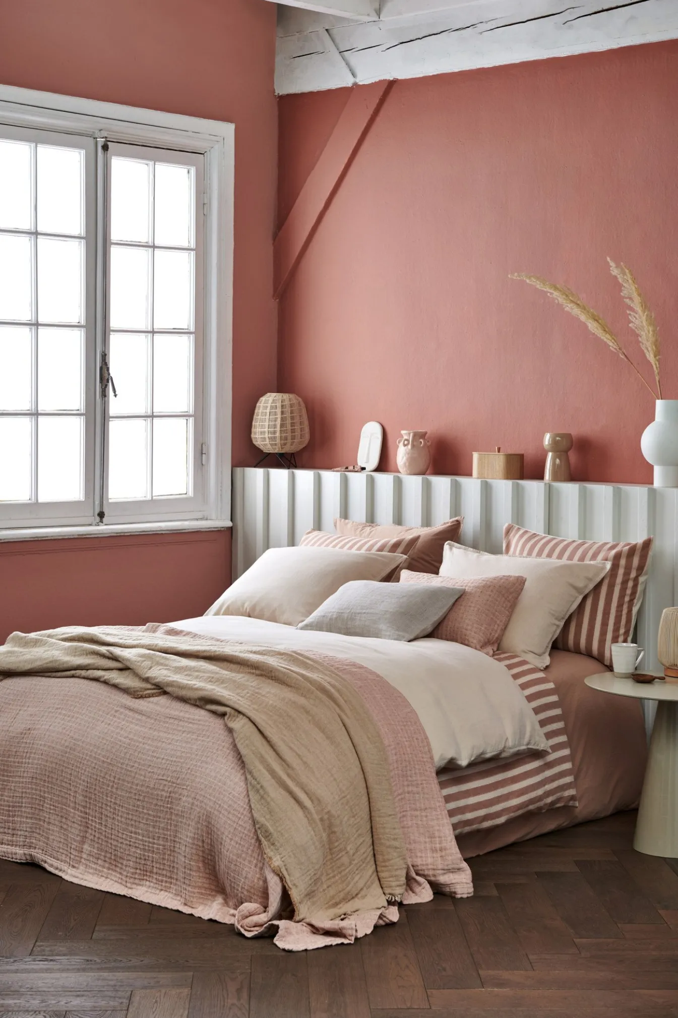 Best Sale Bath & Living Vandyck Duvet cover PURE 46 Old Rose 200x220 cm (cotton) PRSA20246