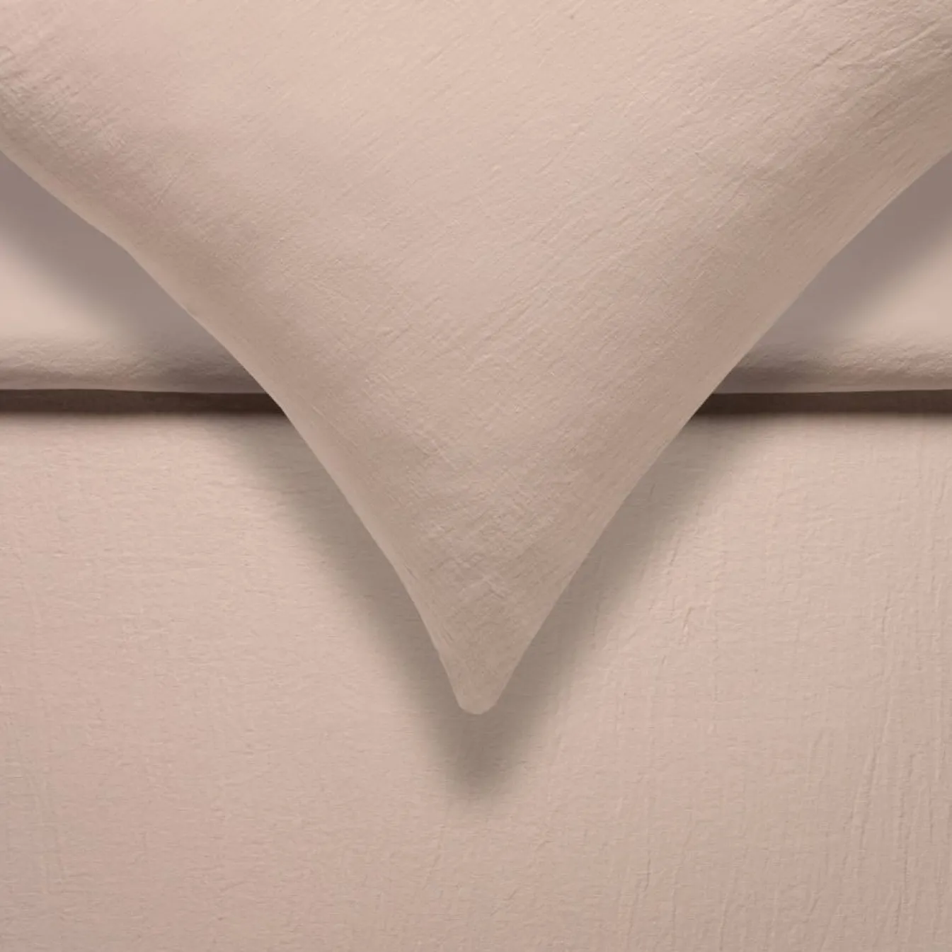 Clearance Bath & Living Vandyck Duvet cover PURITY 79 Sepia Pink 140x220 cm (linen) PUCO16179
