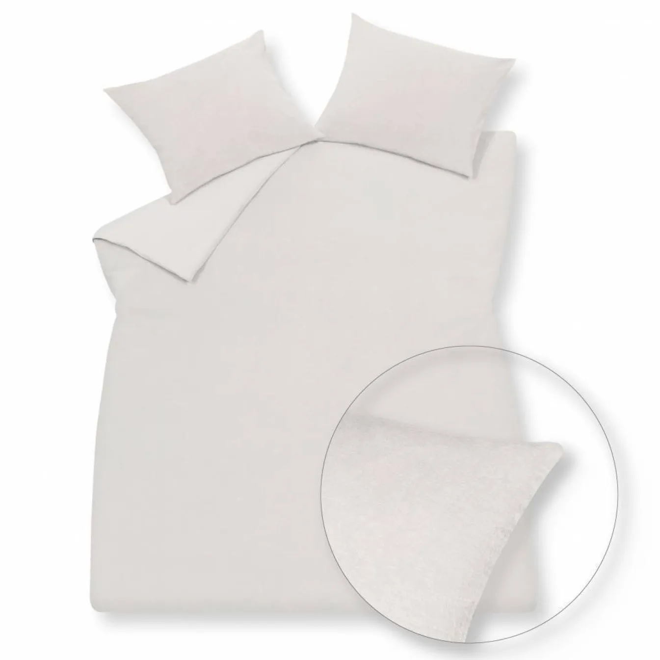 Flash Sale Bath & Living Vandyck Duvet cover PURITY 79 Stone 240x220 cm (linen) PUCO16179