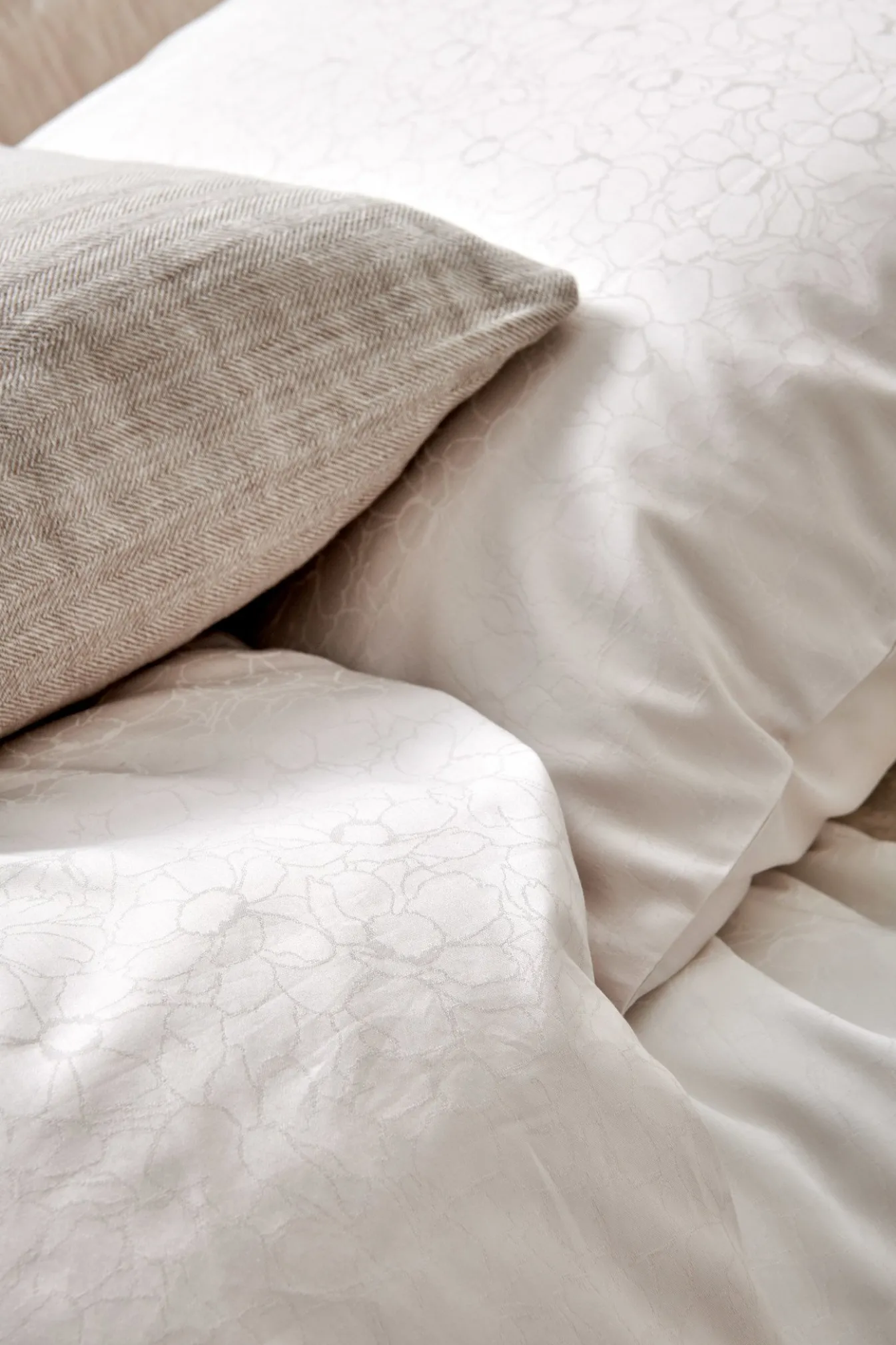 Flash Sale Bath & Living Vandyck Duvet cover PURITY Bari Cream Tan 140x220 cm (PUSA23101)