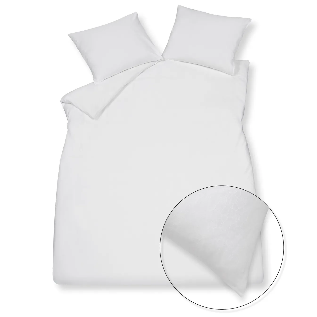 Hot Bath & Living Vandyck Duvet cover PURITY Bari White 240x220 cm (PUSA23101)