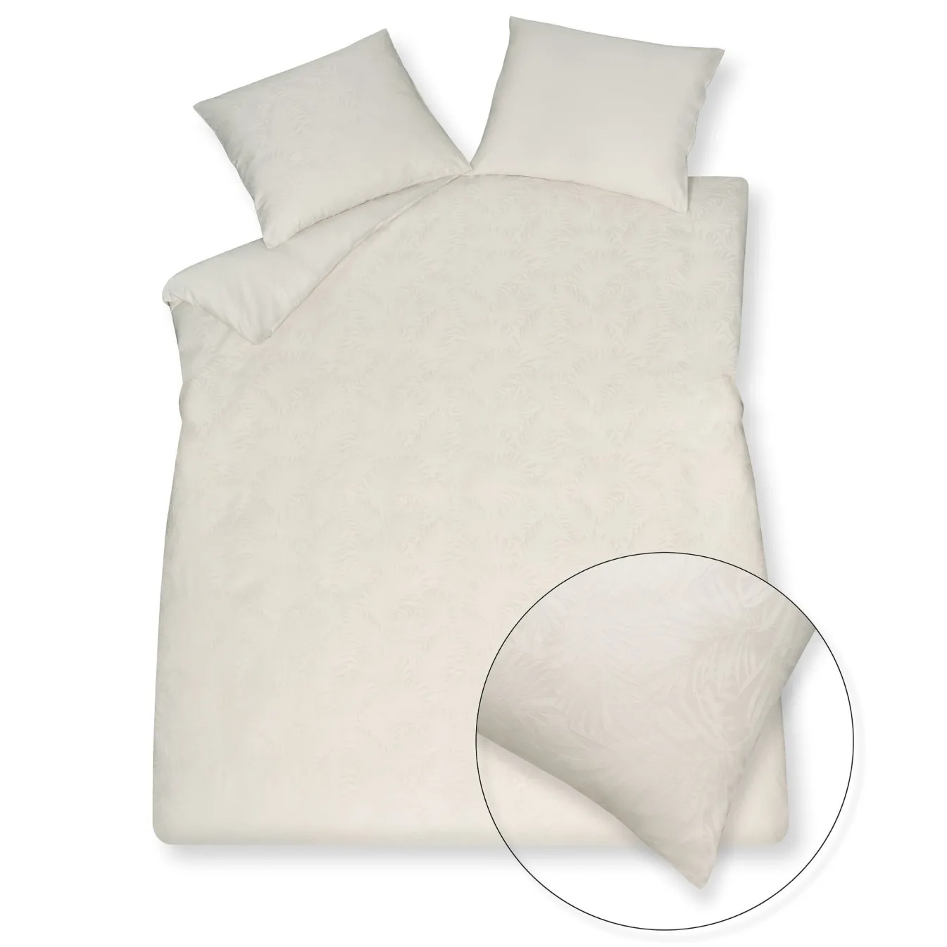 New Bath & Living Vandyck Duvet cover PURITY Florence Cream Tan 200x220 cm (PUSA22201)