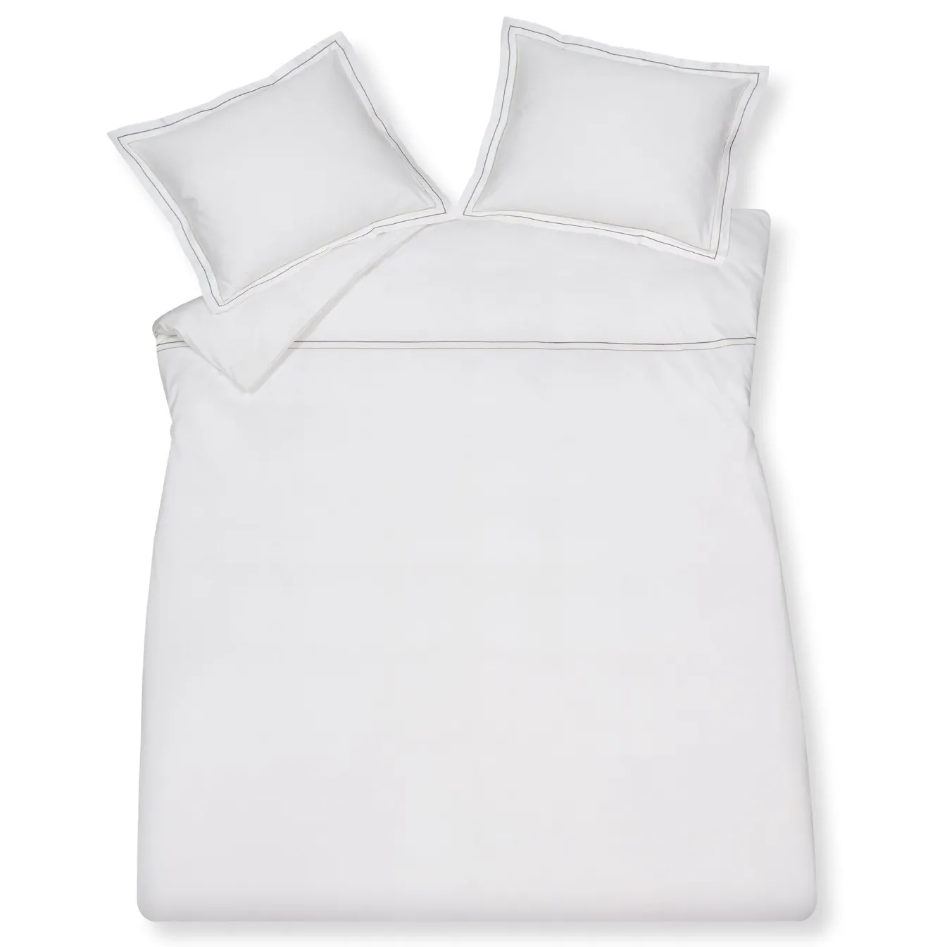 Clearance Bath & Living Vandyck Duvet cover PURITY Naples 240x220 cm, color Sand (satin cotton)