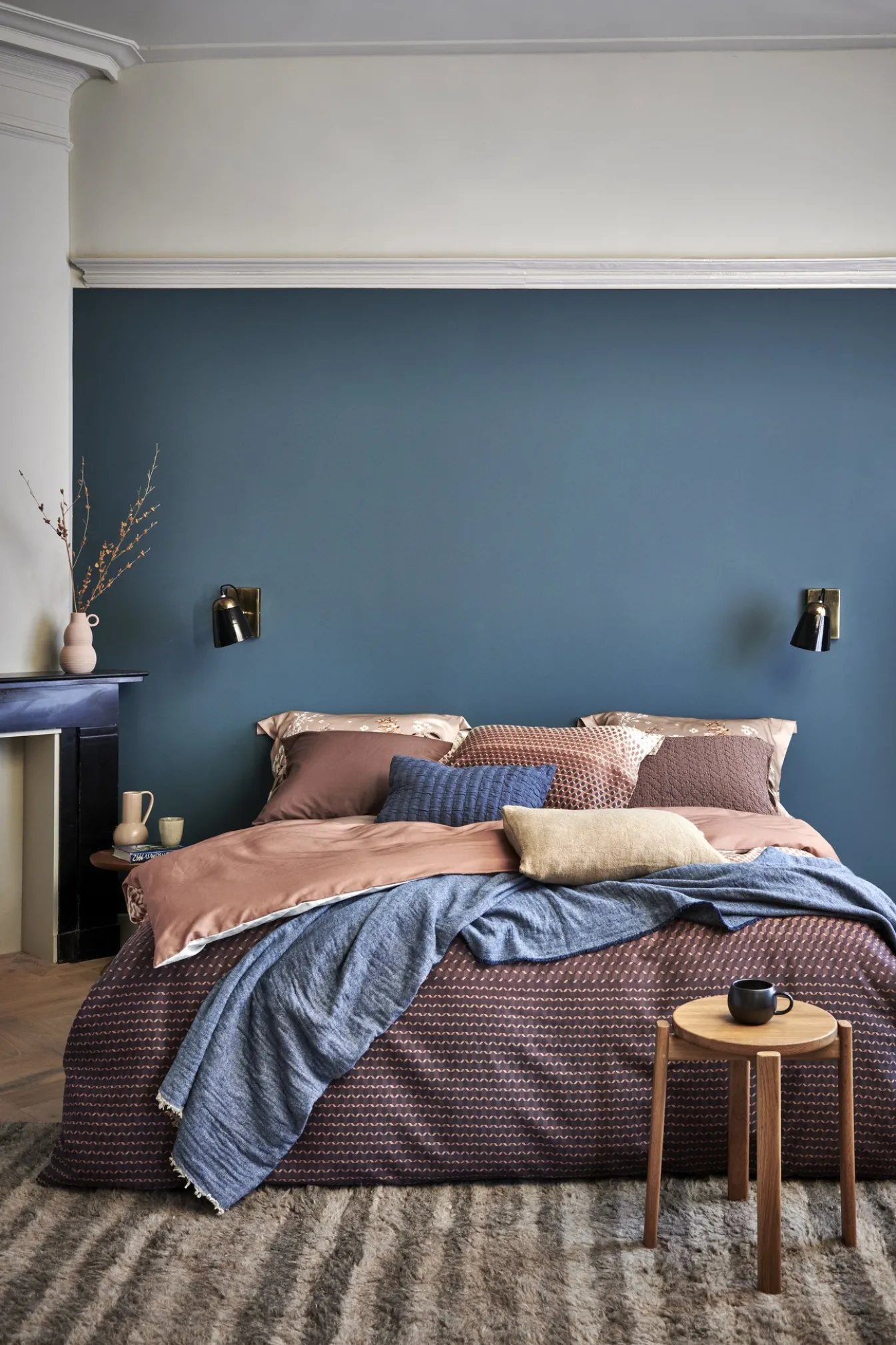 Best Sale Bath & Living Vandyck Duvet cover RISE UP Toffee 240x220 cm (satin) SAM122226