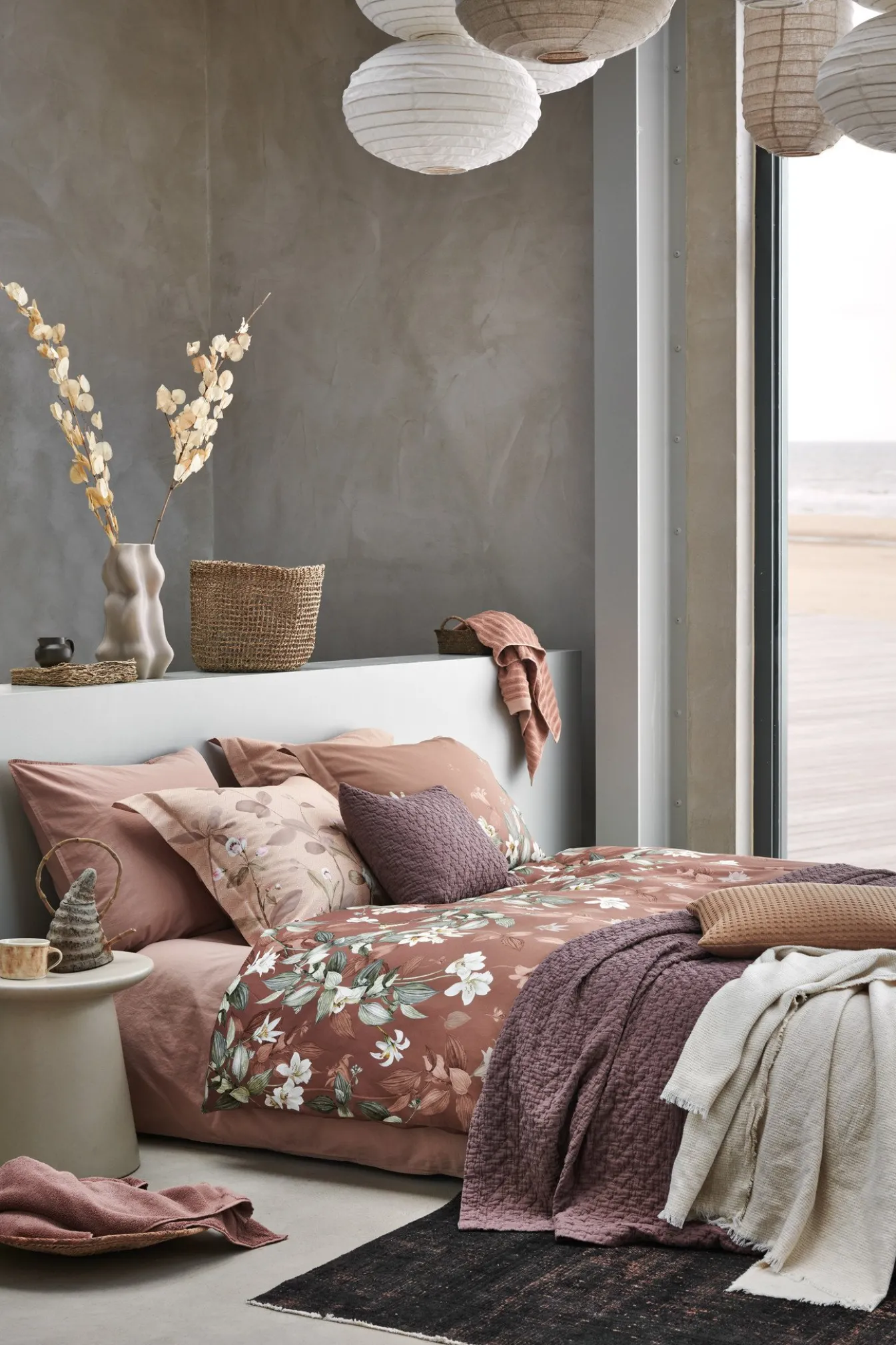 Sale Bath & Living Vandyck Duvet cover SPARKLING Praline 200x220 cm (satin) SASA21209