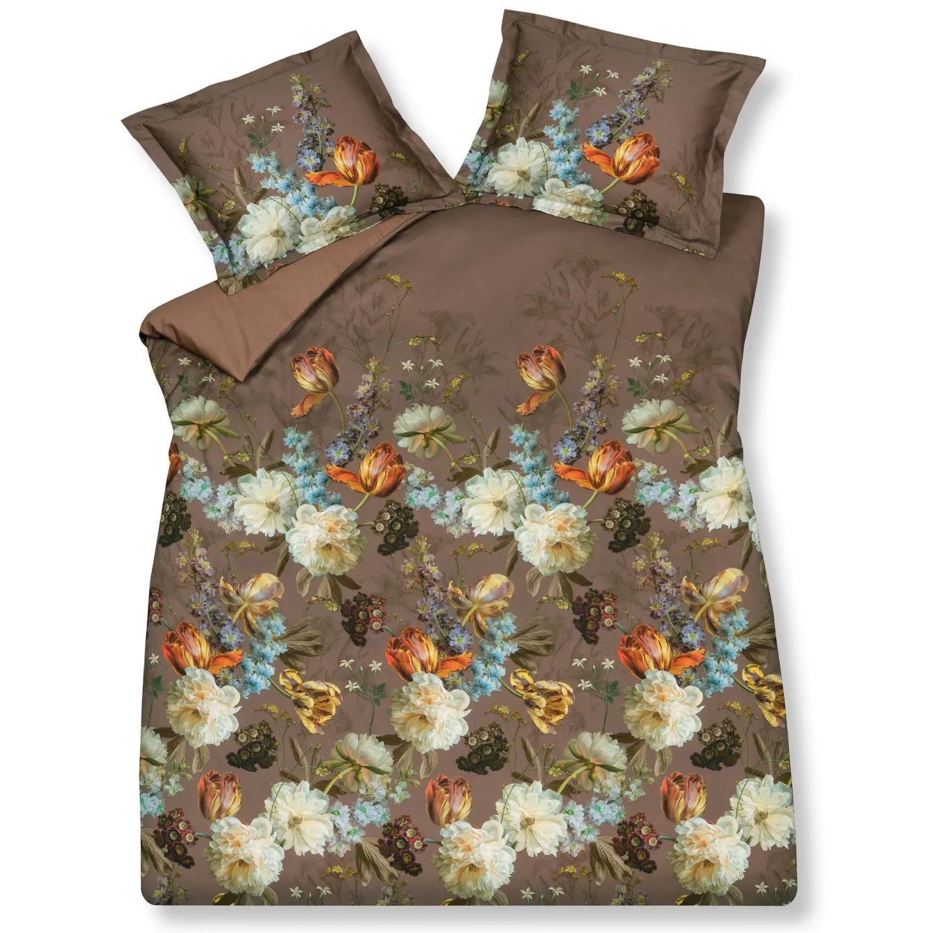 Flash Sale Bath & Living Vandyck Duvet cover SYMPHONY Brownie 200x220 cm (satin) SAM121215
