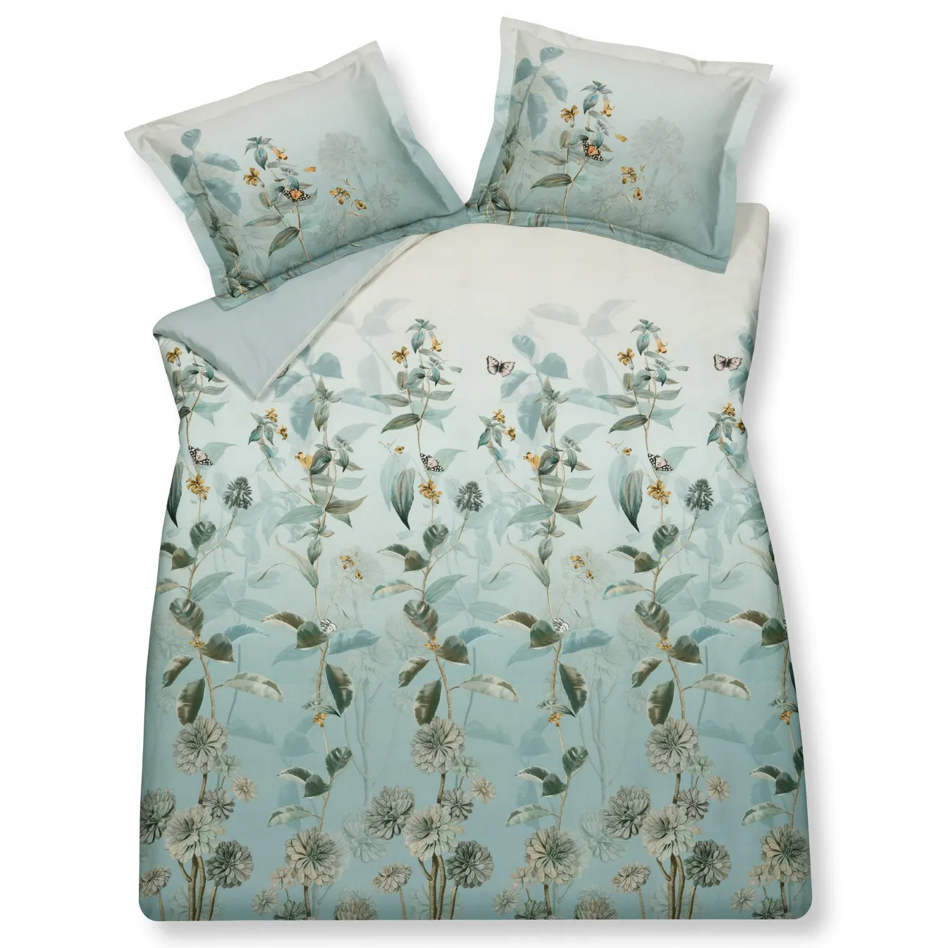 Clearance Bath & Living Vandyck Duvet cover WILLPOWER Light Green 200x220 cm (satin) SAM122114