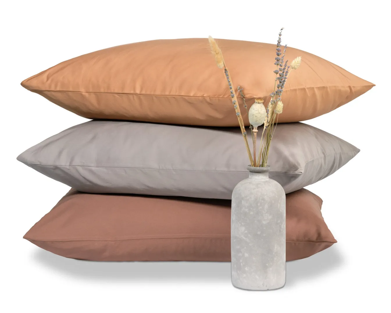 Store Bath & Living Vandyck HOME 90 duvet cover 140x220 cm Brownie (satin) HCLA21290
