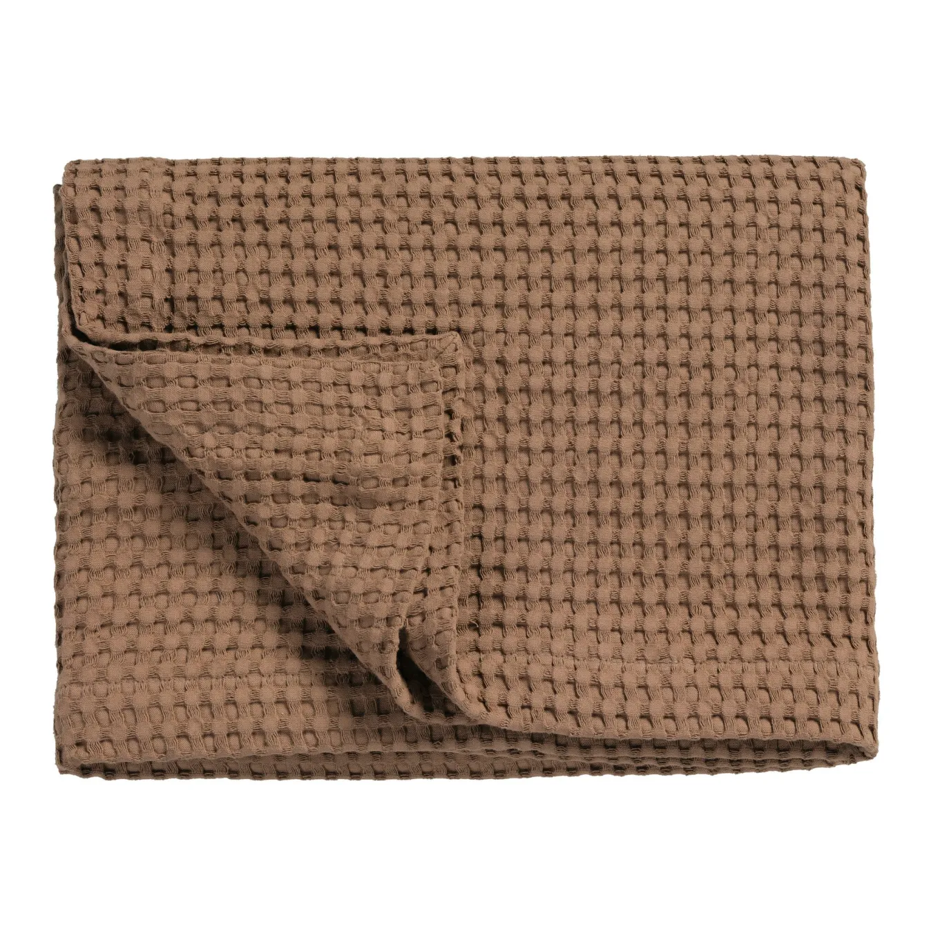 Outlet Bath & Living Vandyck HOME Pique waffle blanket 270x250 cm Brownie (BLMK16101)