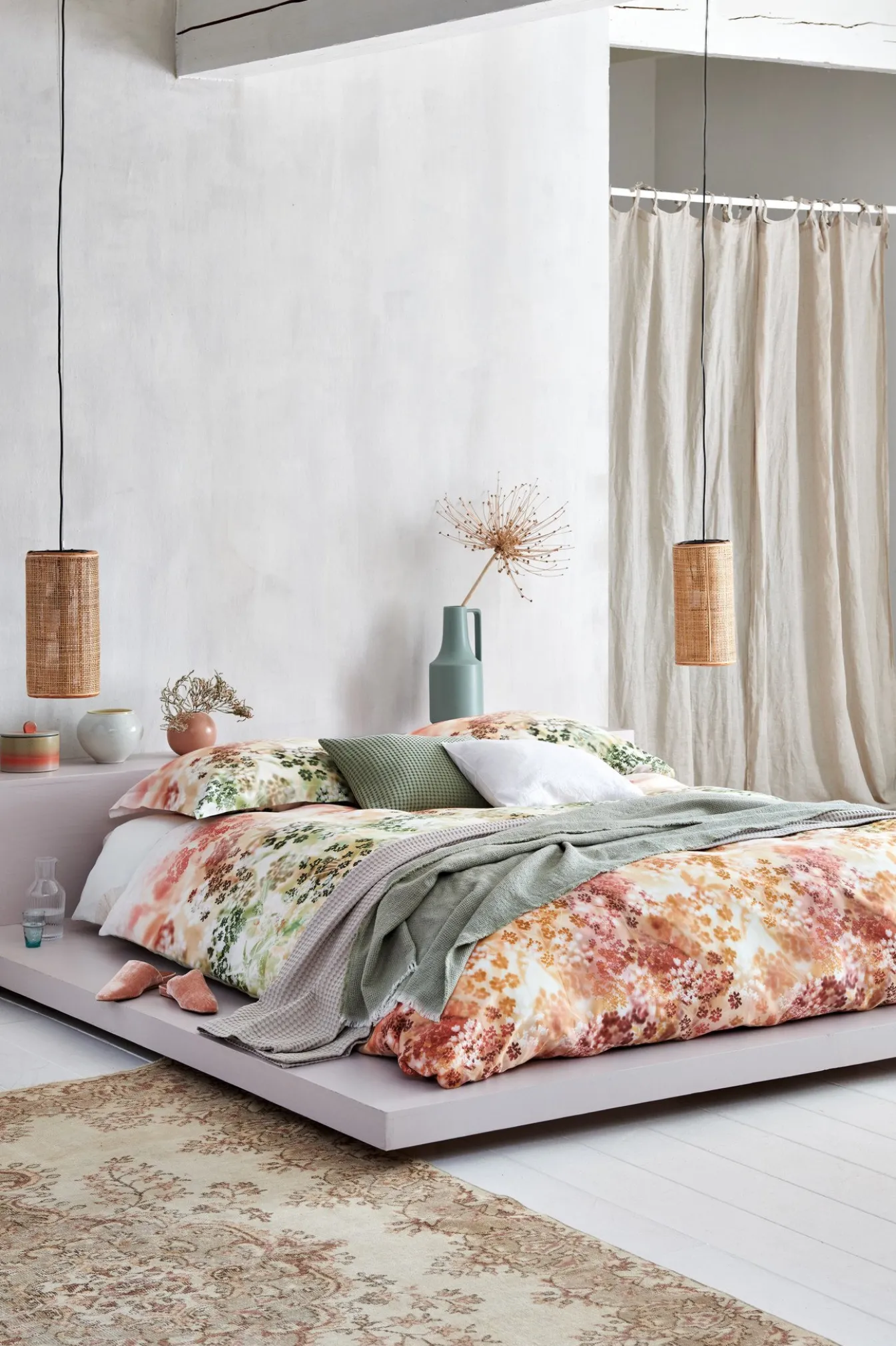 Fashion Bath & Living Vandyck HOME Pique waffle blanket 270x250 cm Stone (BLMK16101)