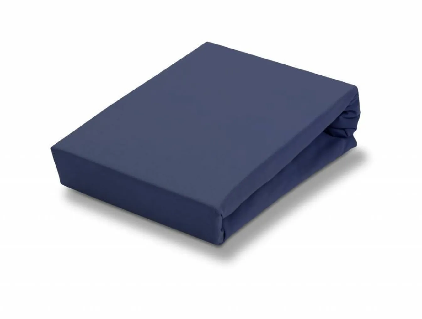 Hot Bath & Living Vandyck Jersey supreme fitted sheet, Navy-036, dark blue (stretch) SLKM8201