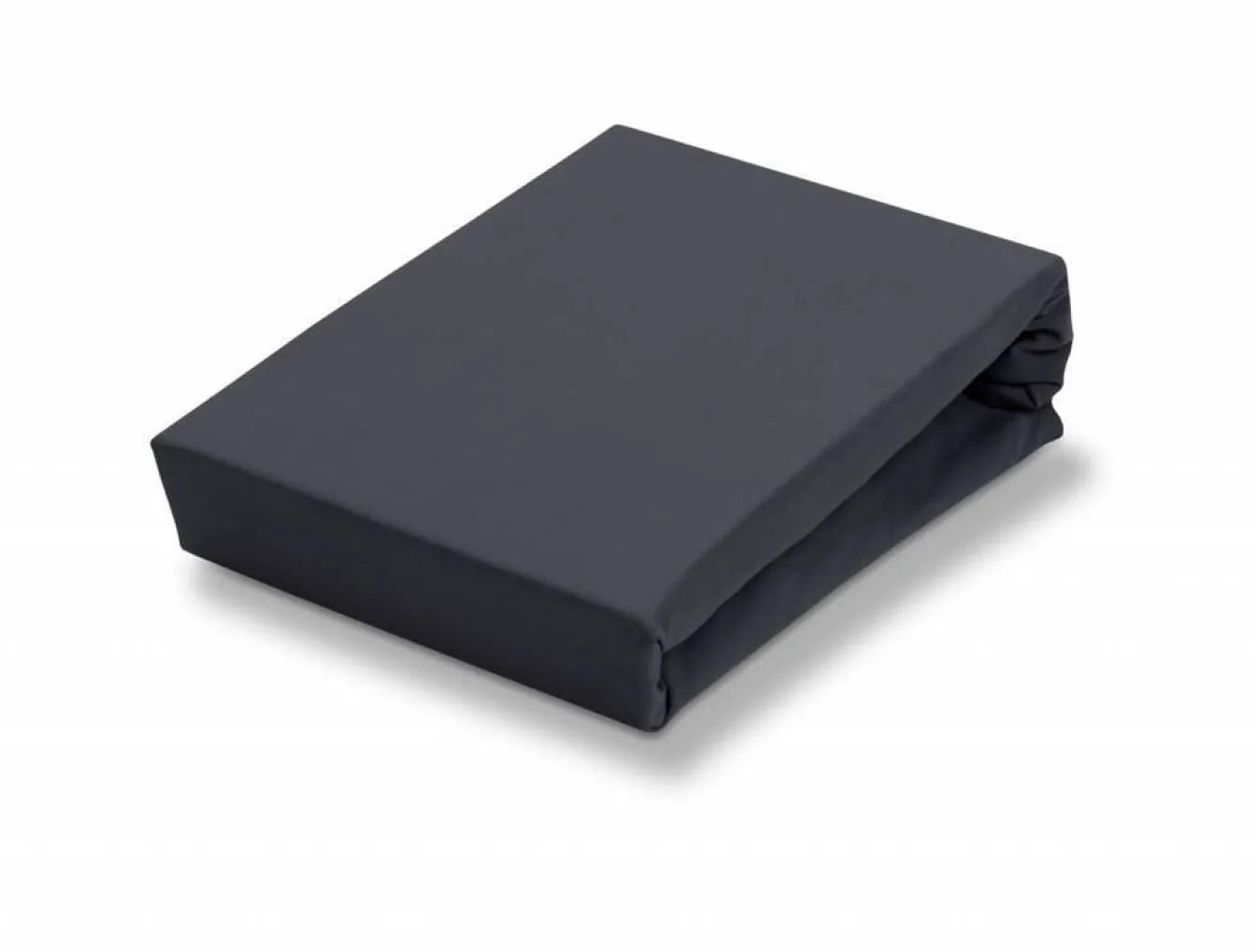 Cheap Bath & Living Vandyck Jersey supreme splittopper fitted sheet Anthracite-081, dark gray (stretch) SLKM820ST