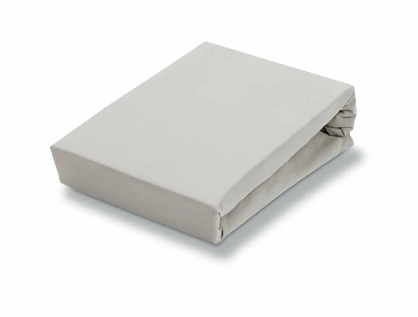 Cheap Bath & Living Vandyck Jersey supreme splittopper fitted sheet Silver Gray-088, light gray (stretch) SLKM820ST