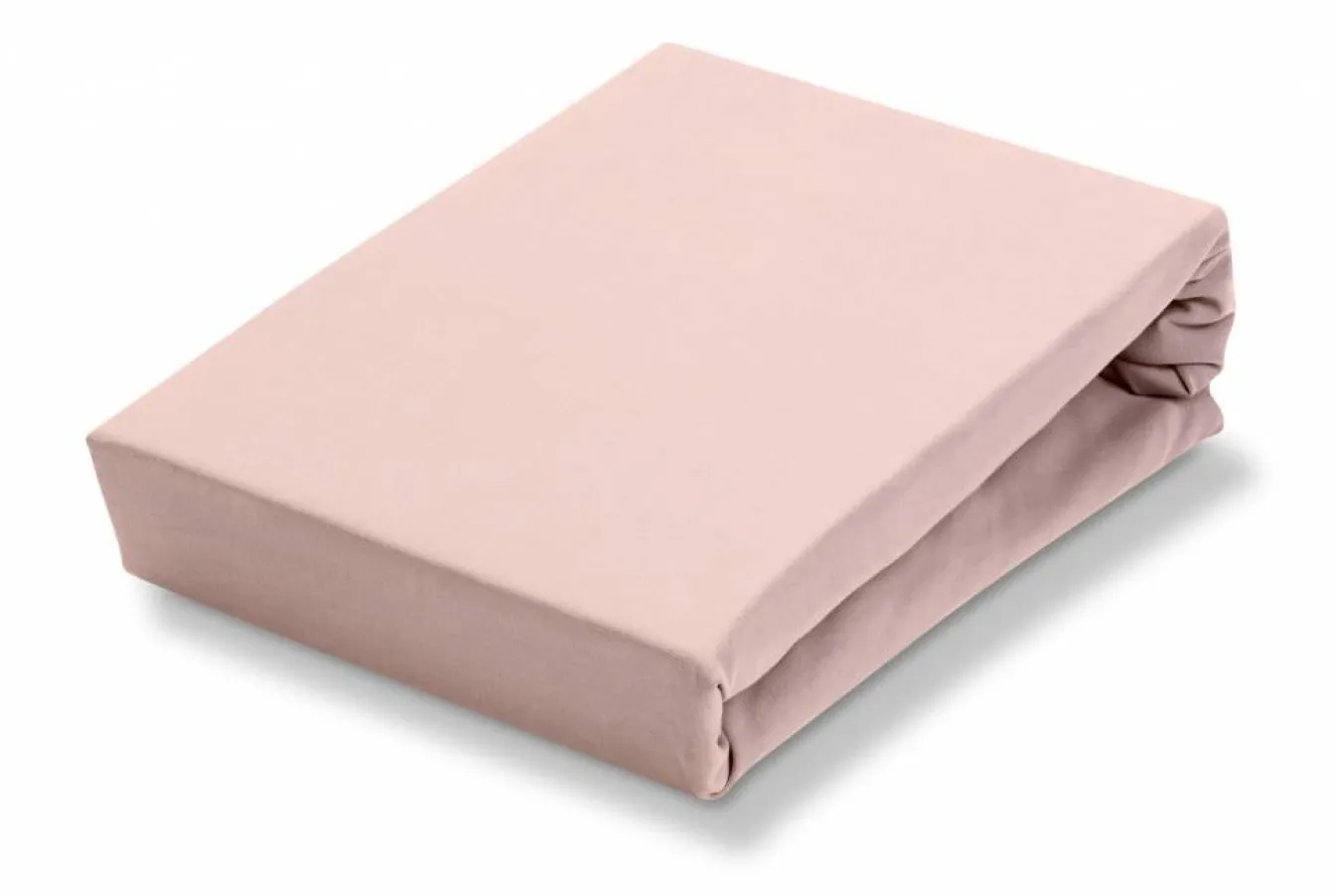 Hot Bath & Living Vandyck Jersey supreme topper fitted sheet, Sepia Pink-144, pink (stretch) SLKM8201T