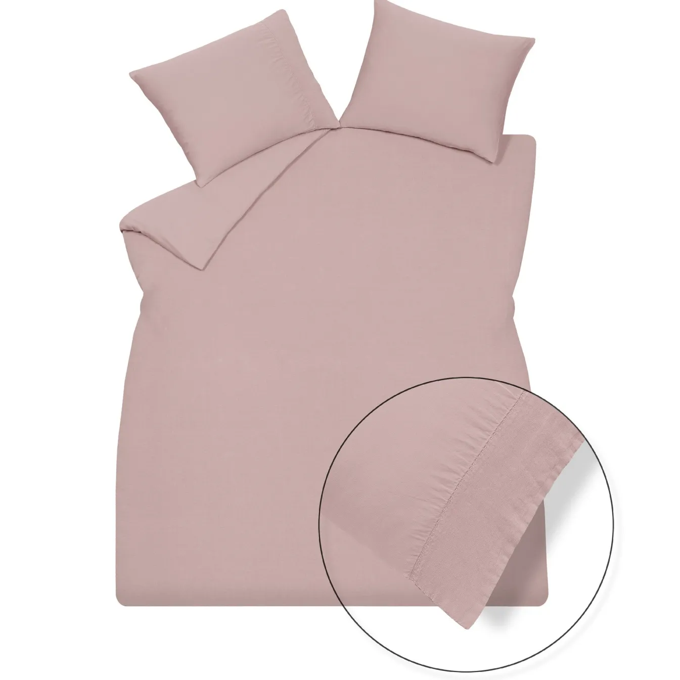 New Bath & Living Vandyck Pillowcase PURE 07 Viola 60x70 cm (linen / satin cotton) PRSA17207