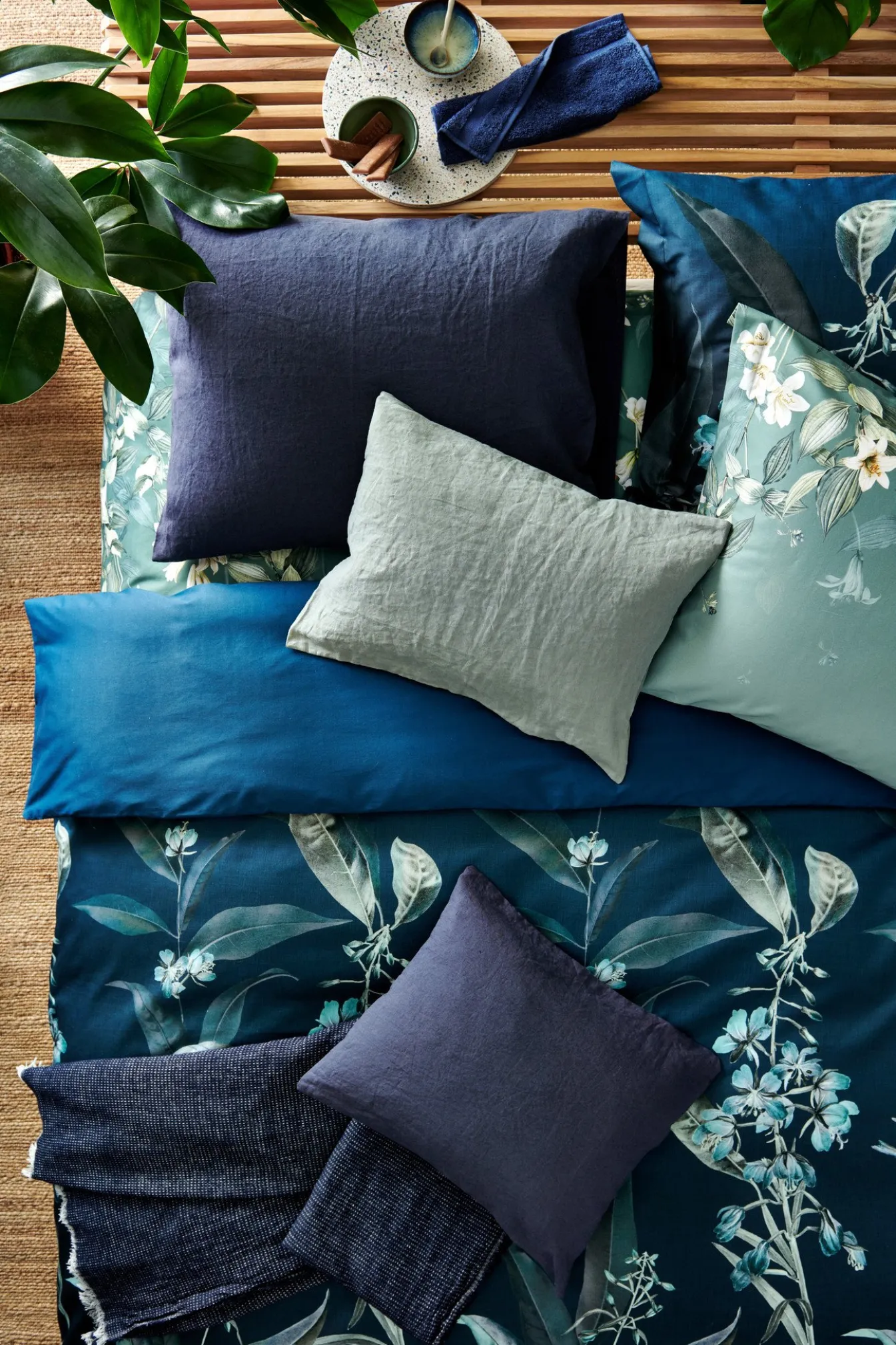 Online Bath & Living Vandyck Pillowcase PURITY 79 Smoke Green 40x50 cm (linen / cotton) PUCO16179
