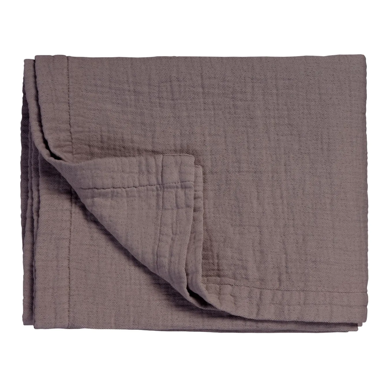 Sale Bath & Living Vandyck PURE 68 plaid/bedspread 160x250 cm color Moonscape