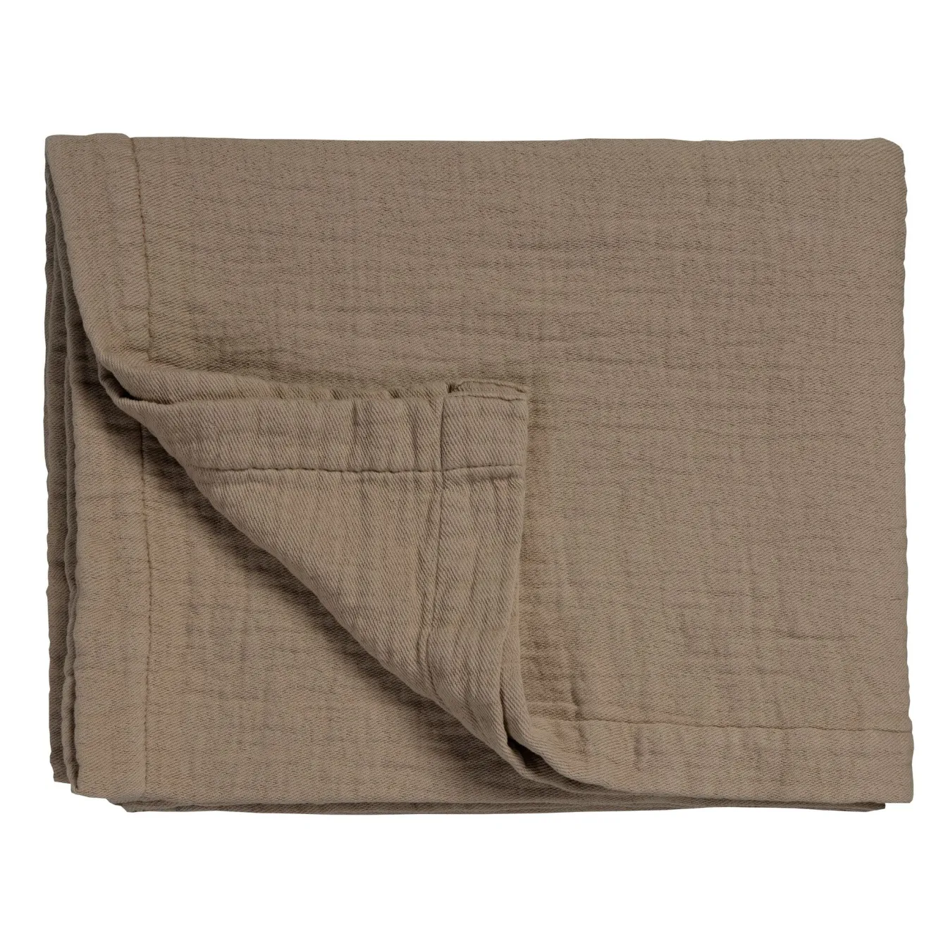 Hot Bath & Living Vandyck PURE 68 plaid/bedspread 160x250 cm color Taupe