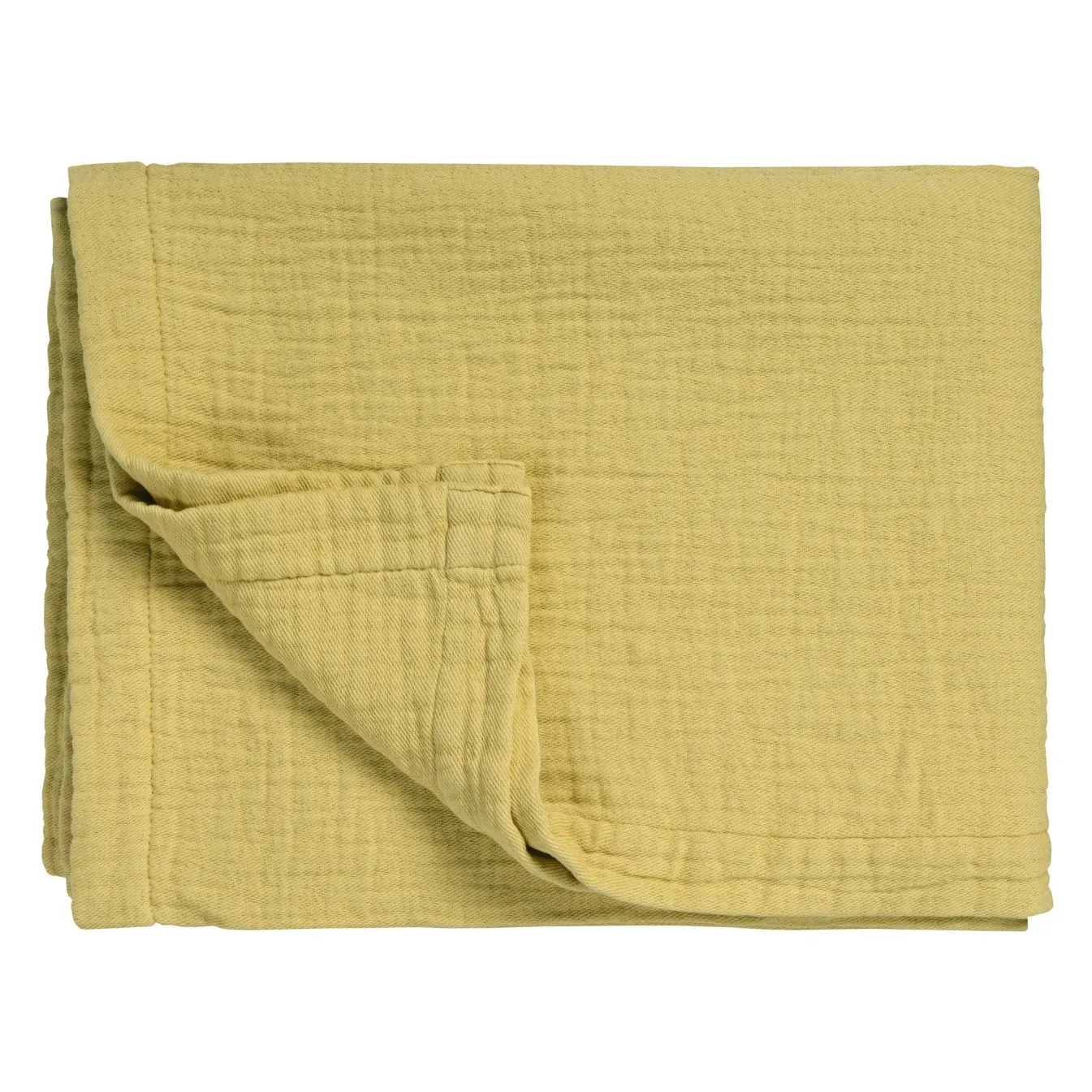 Store Bath & Living Vandyck PURE 68 plaid/bedspread 160x250 cm Sunlight (PRSA23168)