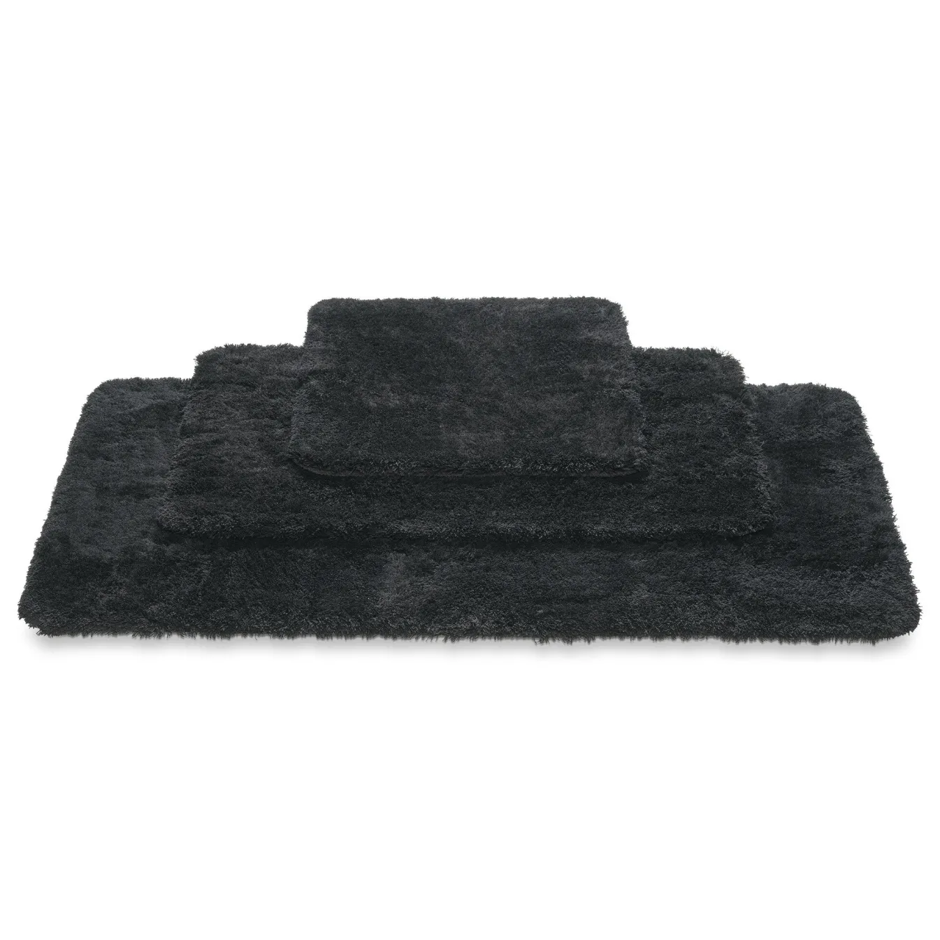 Best Sale Bath & Living Vandyck TORONTO bath mat color Off Black, black