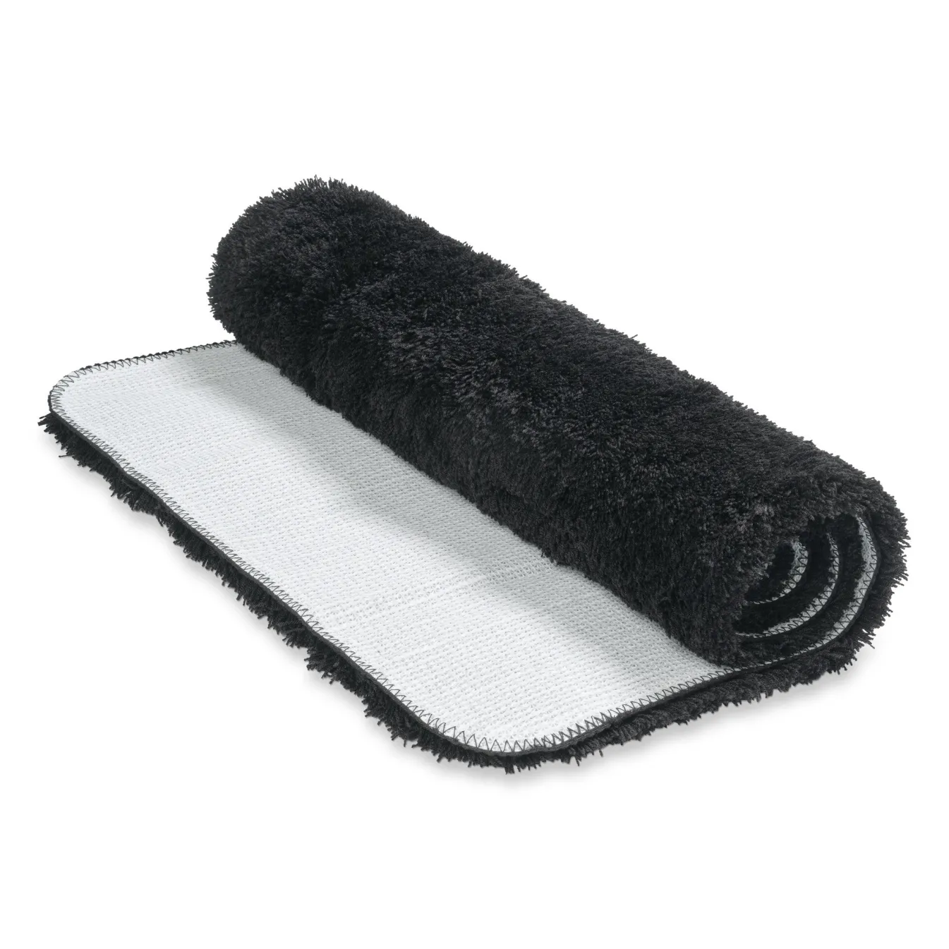 Best Sale Bath & Living Vandyck TORONTO bath mat color Off Black, black
