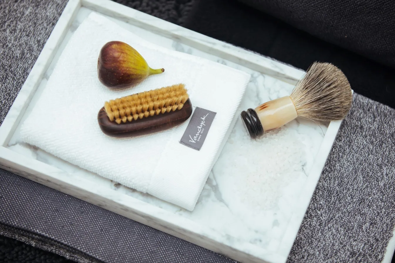 Sale Bath & Living Vandyck Towel 60x110 cm HOME Mouliné Off Black (BAKC18201) set/3 pieces OffBlack-198