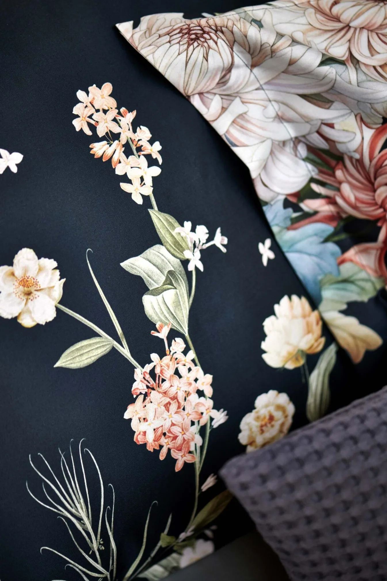 Hot Bath & Living Vandyck Vandyck DARK MIDNIGHT duvet cover Blue Ink 200x220 cm BlueInk-199