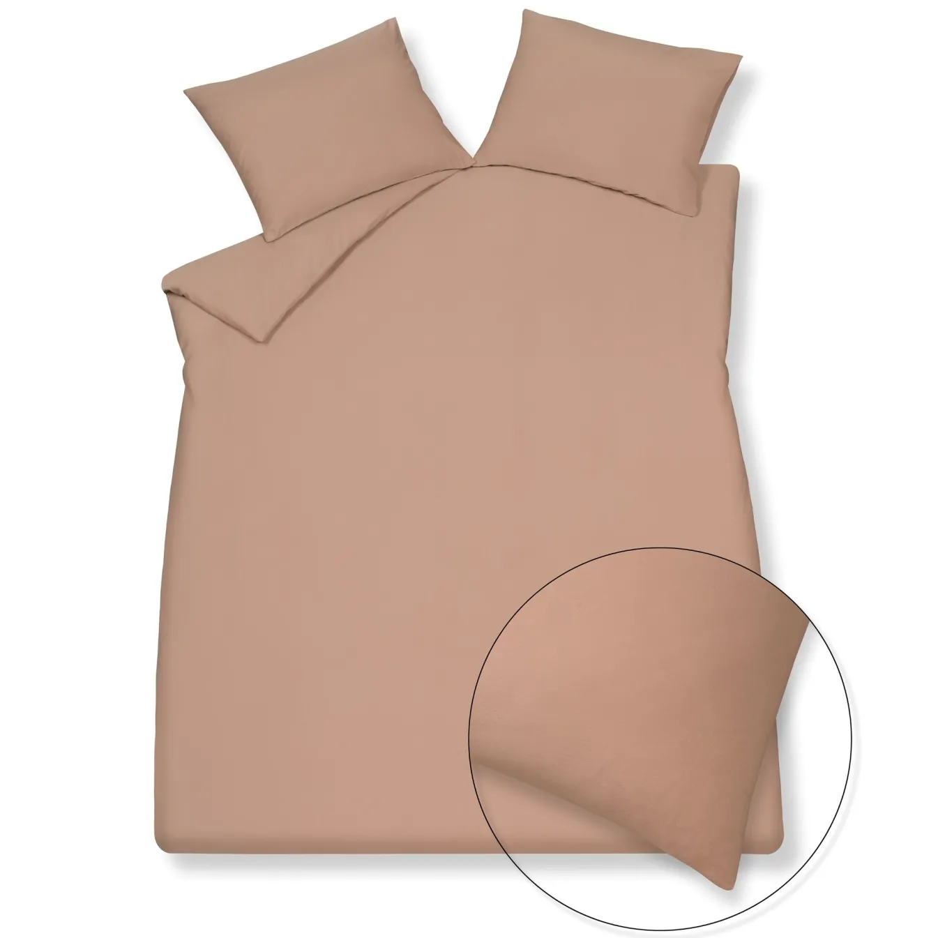Online Bath & Living Vandyck Vandyck PURE 84 duvet cover Rose Dawn 200x220 cm RoseDawn-254