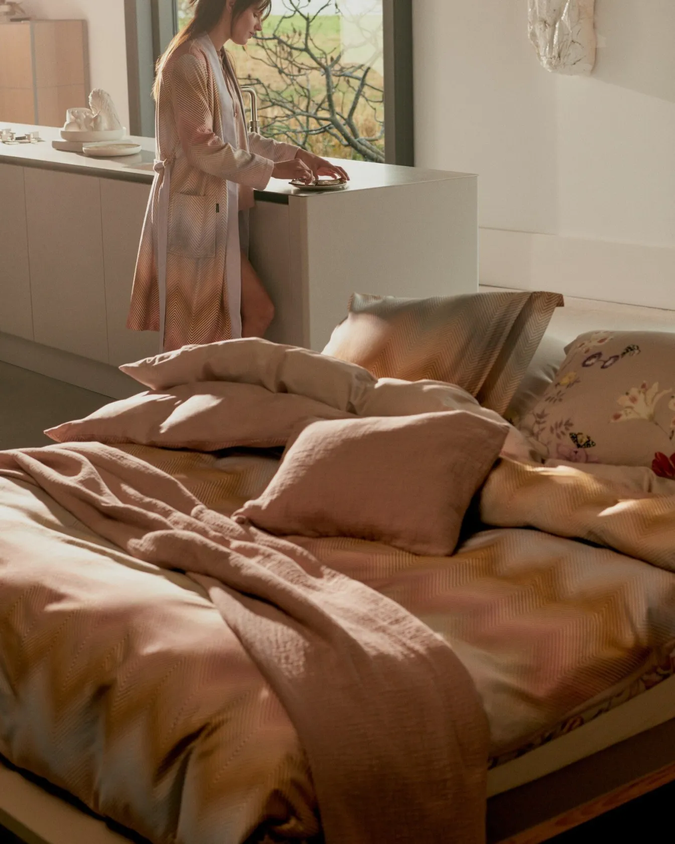 Flash Sale Bath & Living Vandyck Vandyck ZIGGY duvet cover Viola 140x220 cm Viola-177
