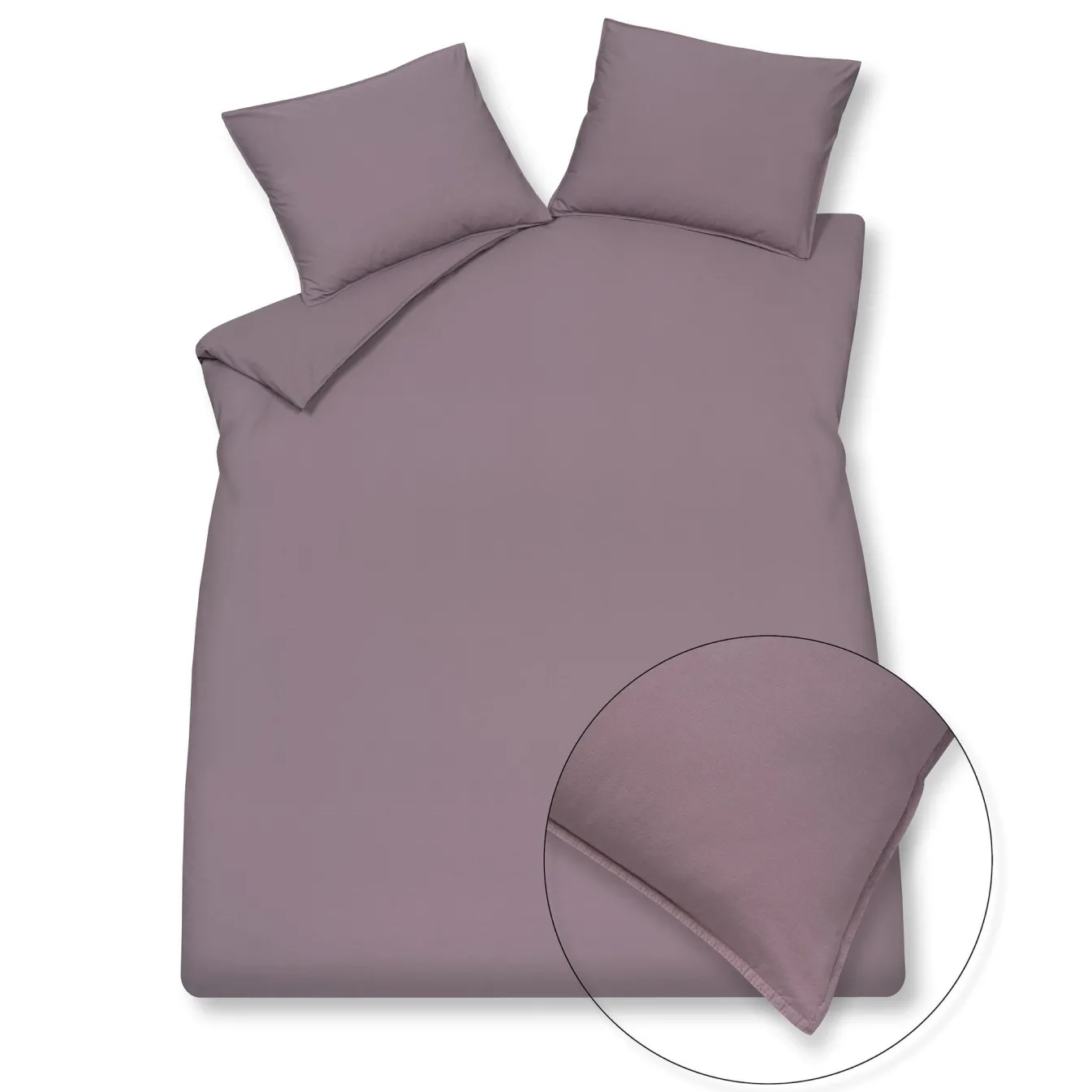 Fashion Bath & Living Vandyck WASHED COTTON pillowcase 60x70 cm Moonscape (cotton) CLLA20201