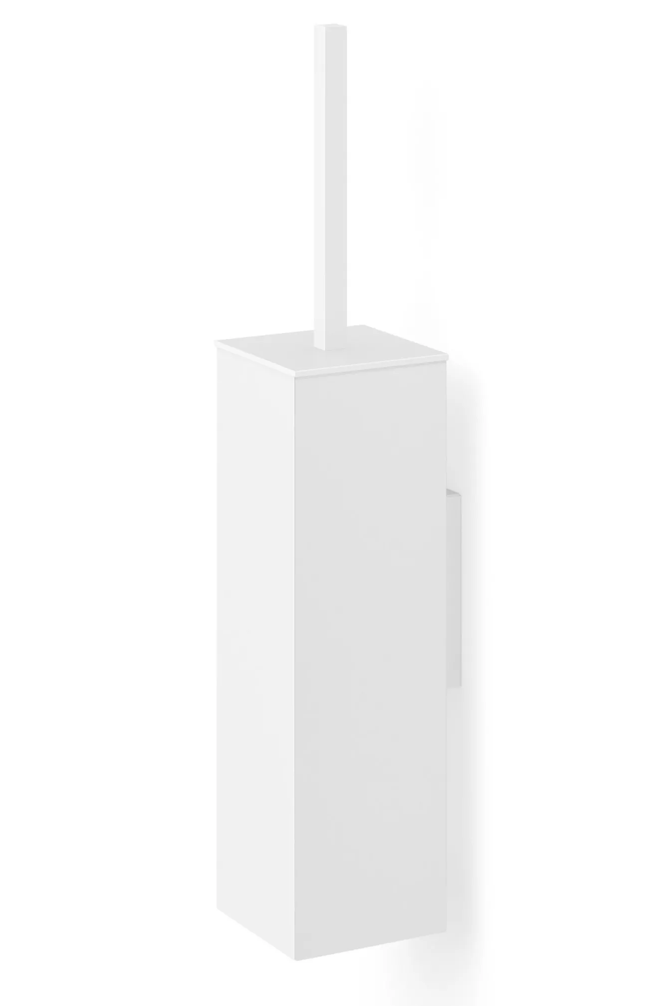 Fashion Bath & Living Zack CARVO toilet brush set wall square 40821 White
