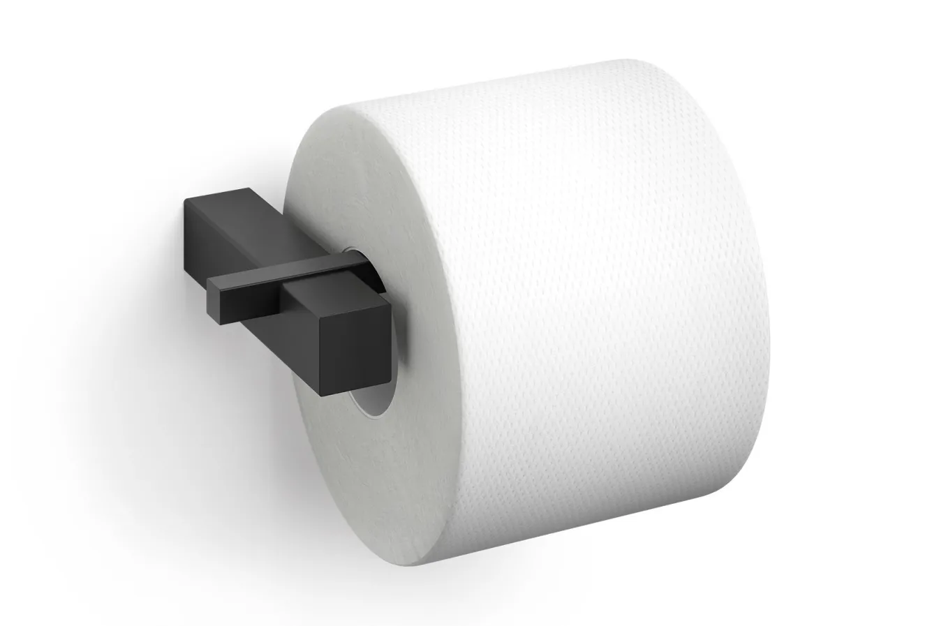 Hot Bath & Living Zack CARVO toilet roll holder wall mounted 40500 black