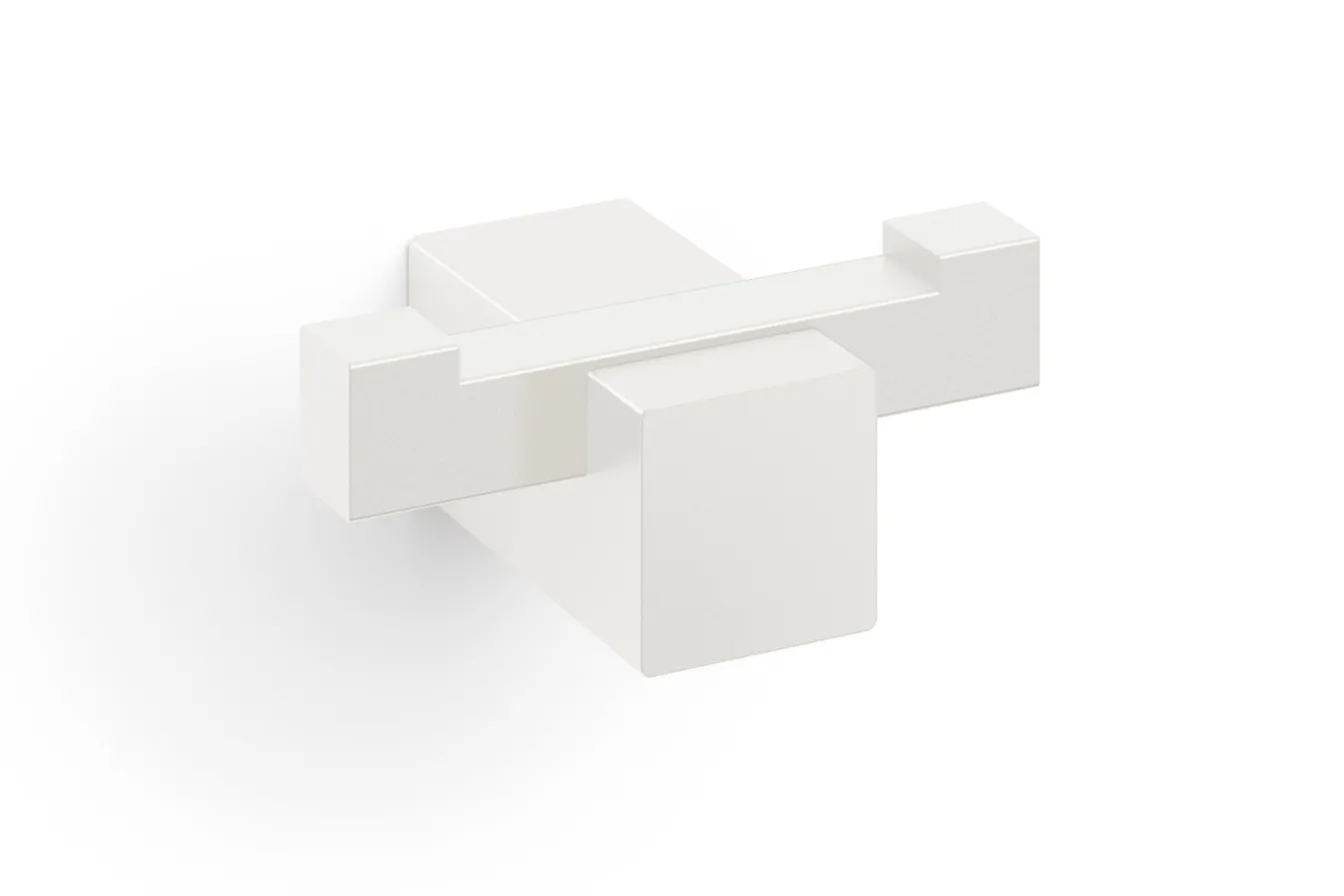 Cheap Bath & Living Zack CARVO towel hook double 40814 white