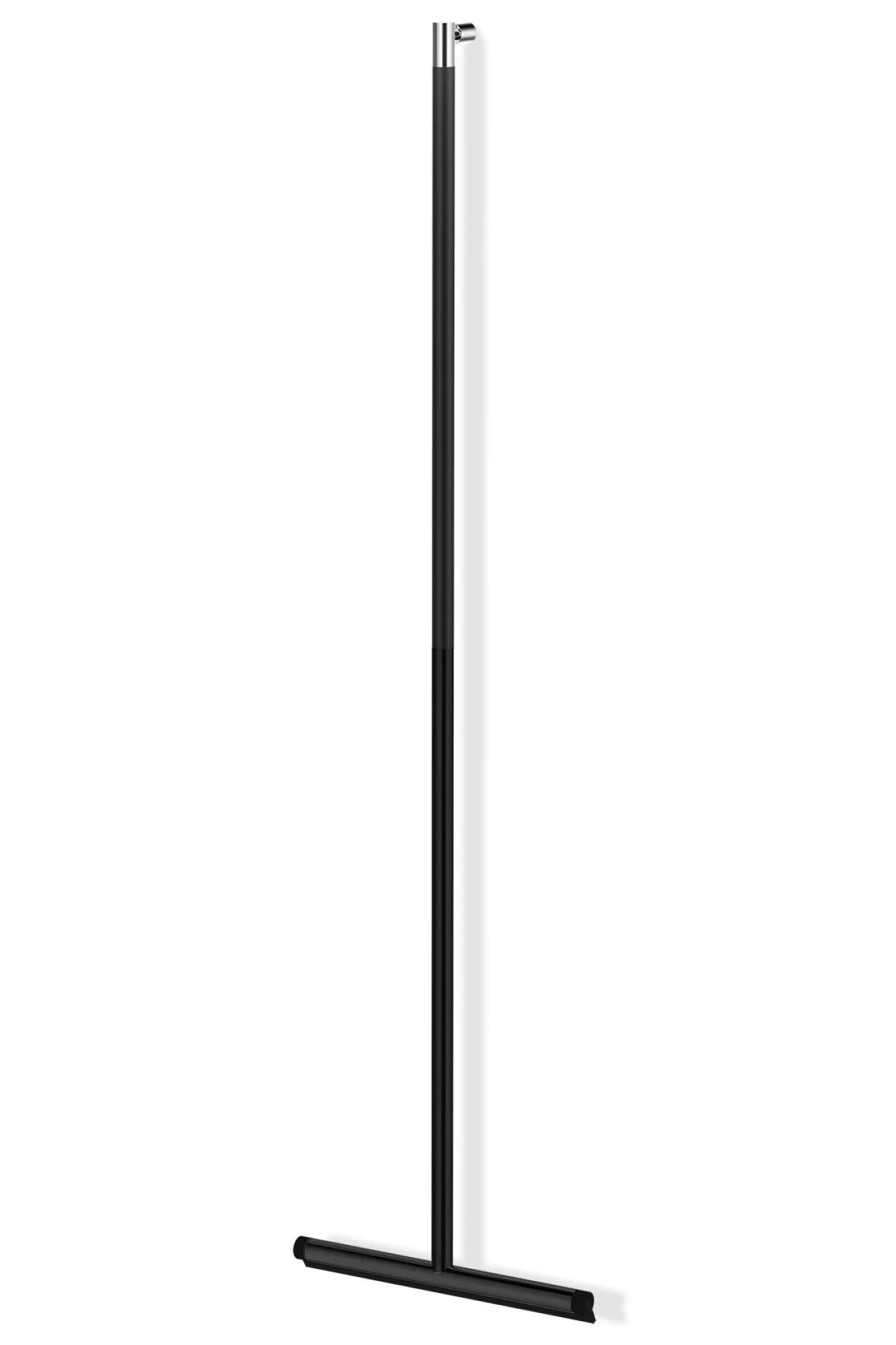 New Bath & Living Zack JAZ floor wiper 120 cm with suspension button 40548 black