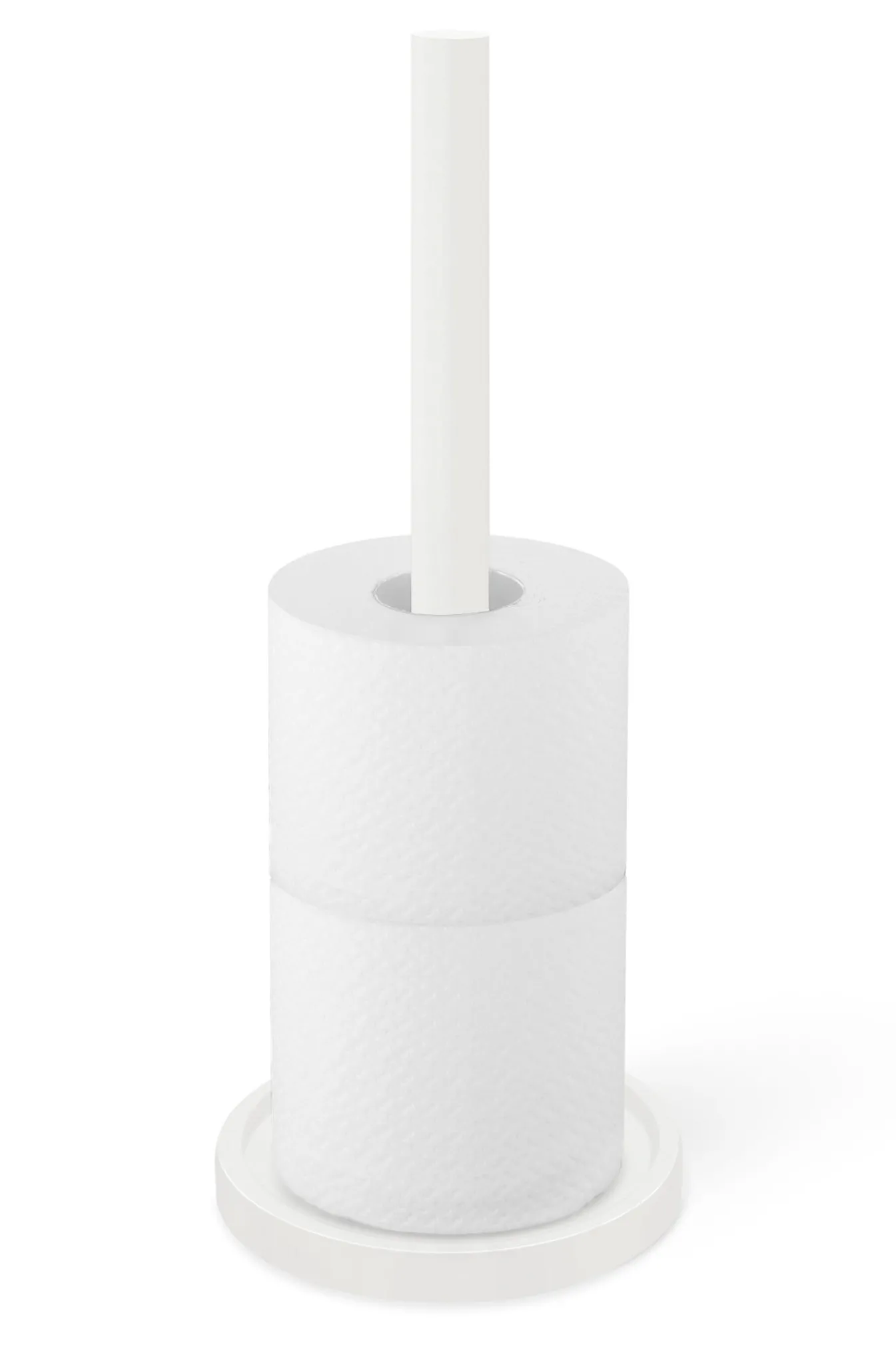 Hot Bath & Living Zack MIMO spare toilet roll holder (40130) white