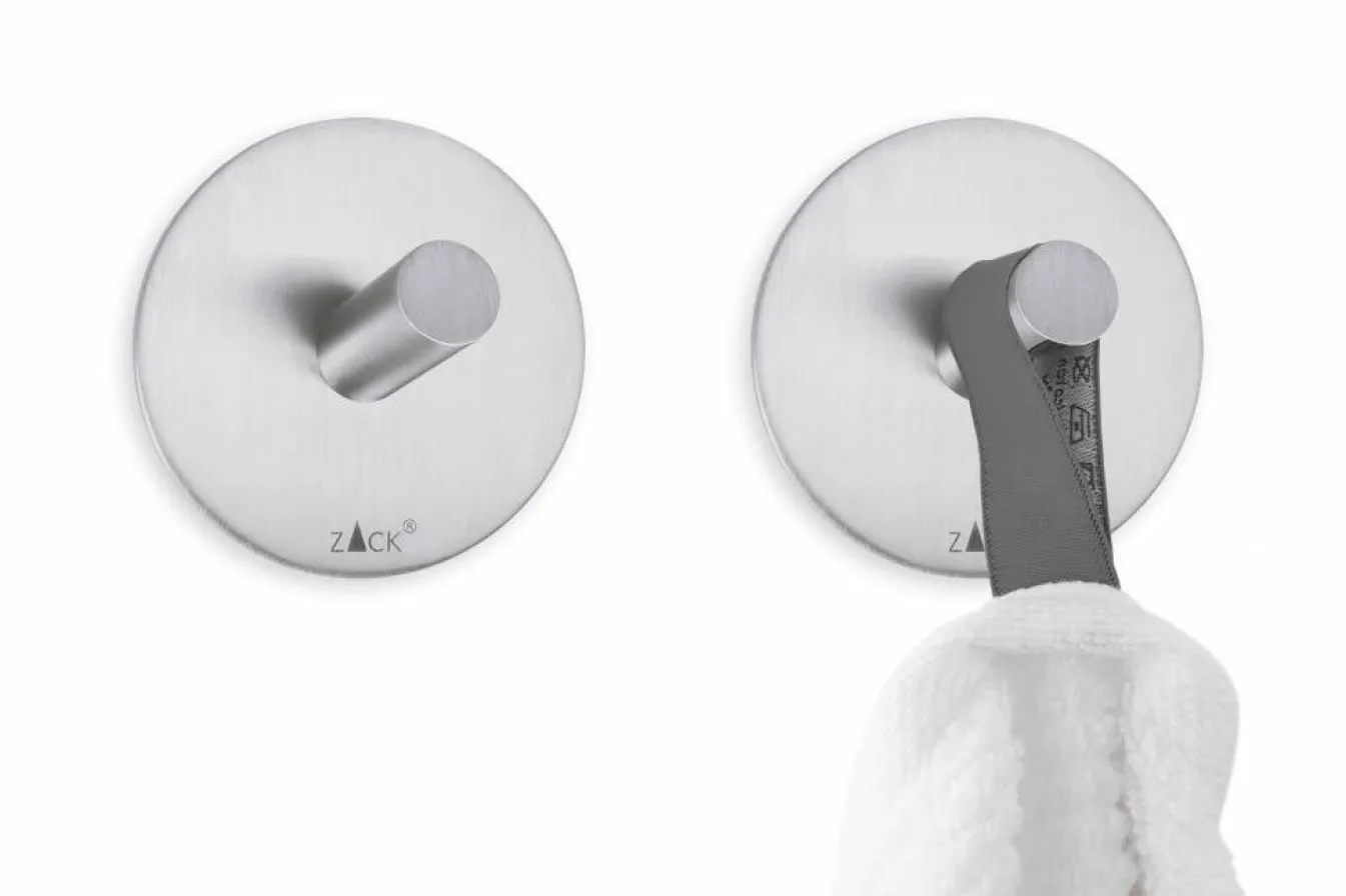Online Bath & Living Zack PECO towel hooks self-adhesive (set/2) 40306 (mat) matt